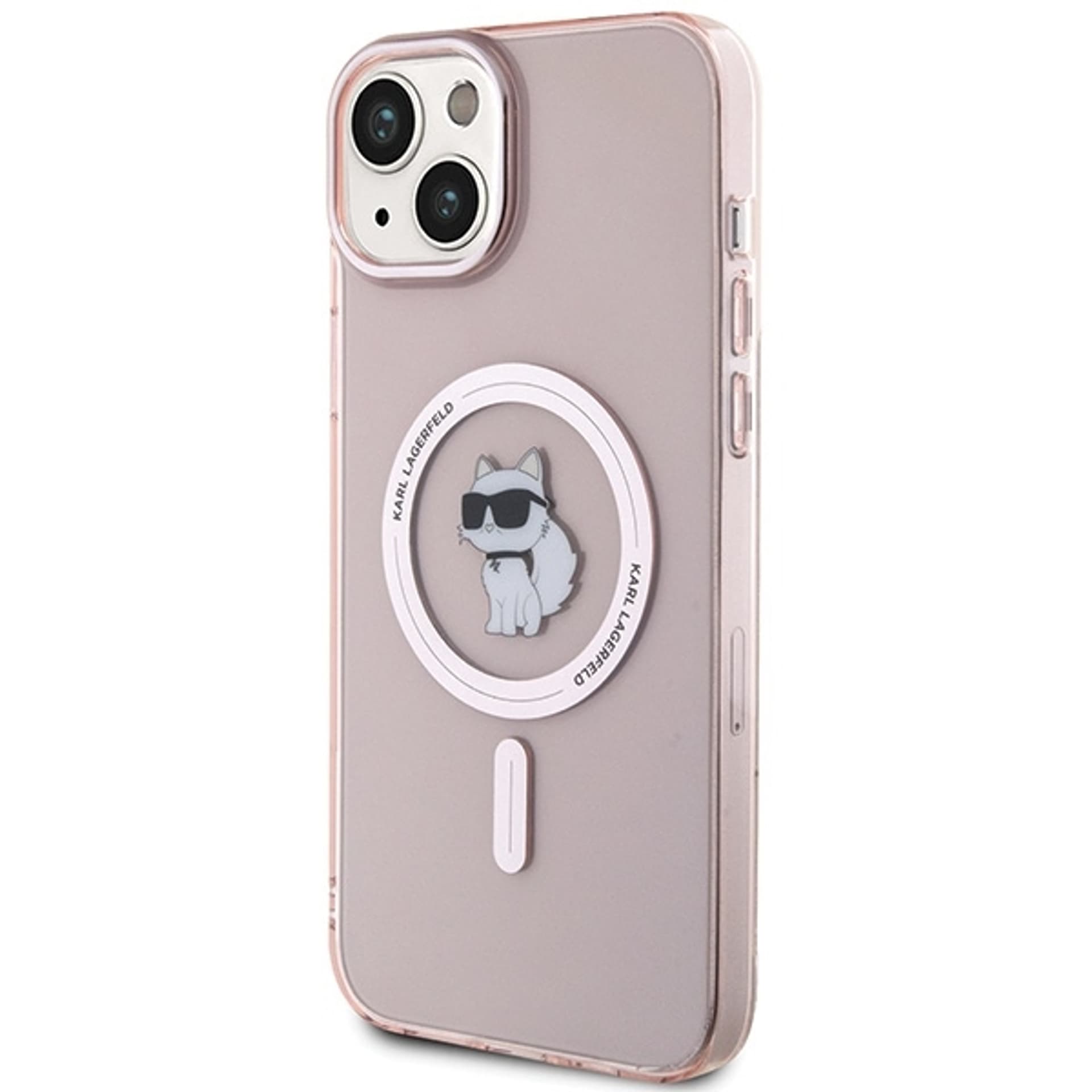 

Karl Lagerfeld KLHMP15MHFCCNOP iPhone 15 Plus / 14 Plus 6.7" różowy/pink hardcase IML Choupette MagSafe