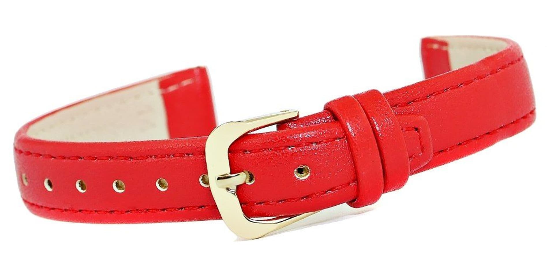 

Pasek do zegarka CLASSIC - skóra 14 mm 4999-14XXL-4Z Czerwony