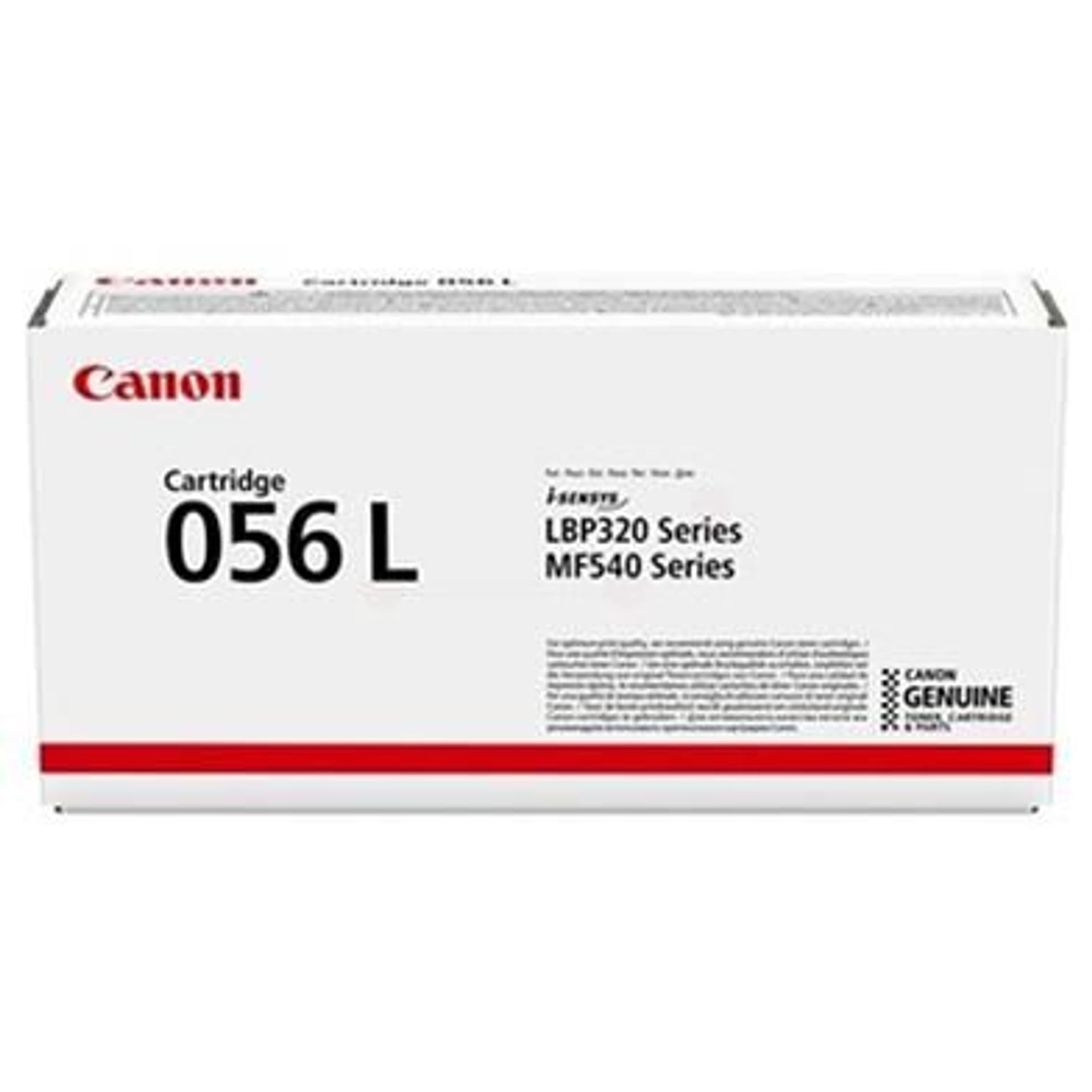 

Canon oryginalny toner 056 L BK, 3006C002, black, 5100s, Canon i-SENSYS LBP325dn, MF542x, 543x, 552dw, 553dw, O