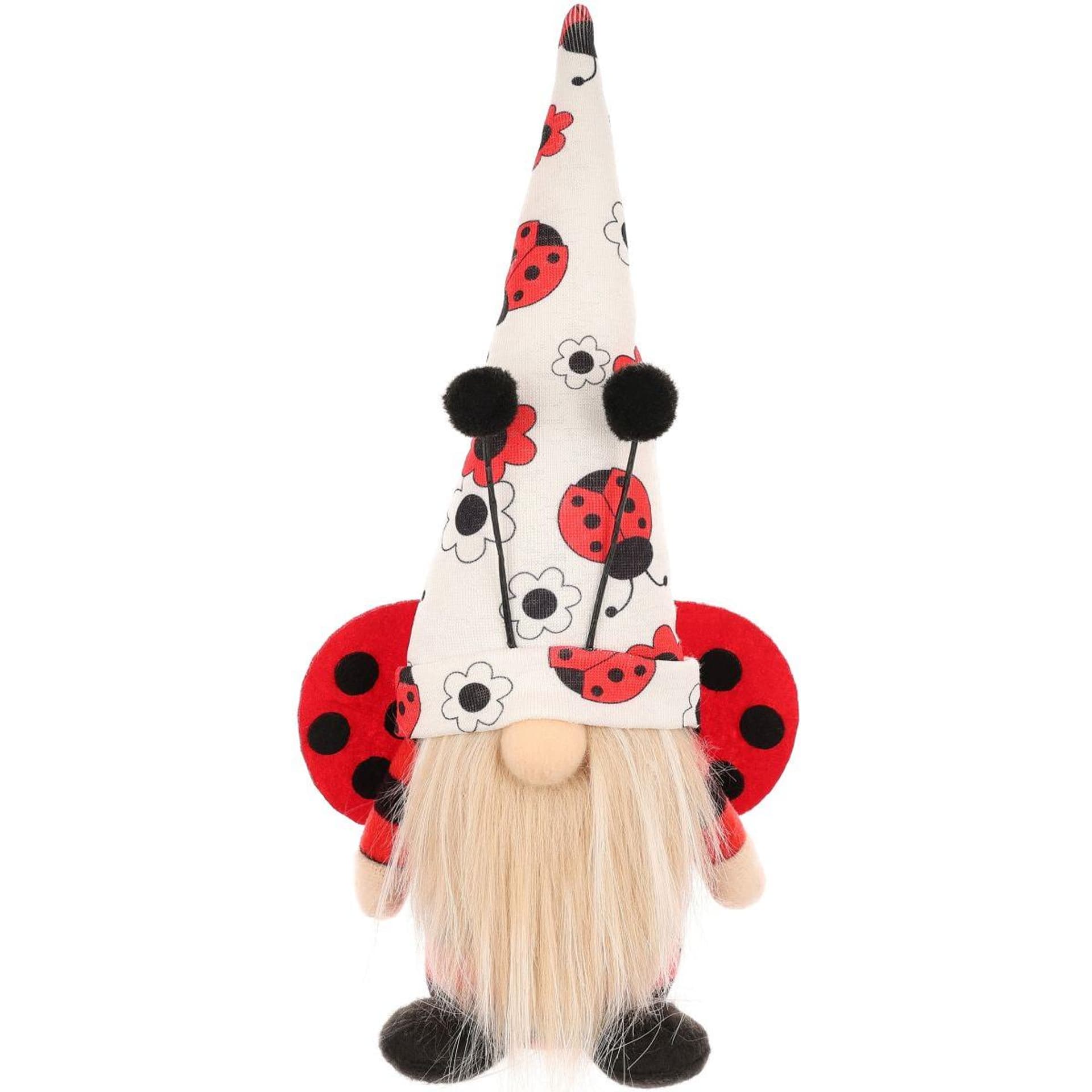 

SKRZAT GNOM BIEDRONKA BOY 24CM DEKORACJA WIOSENNA