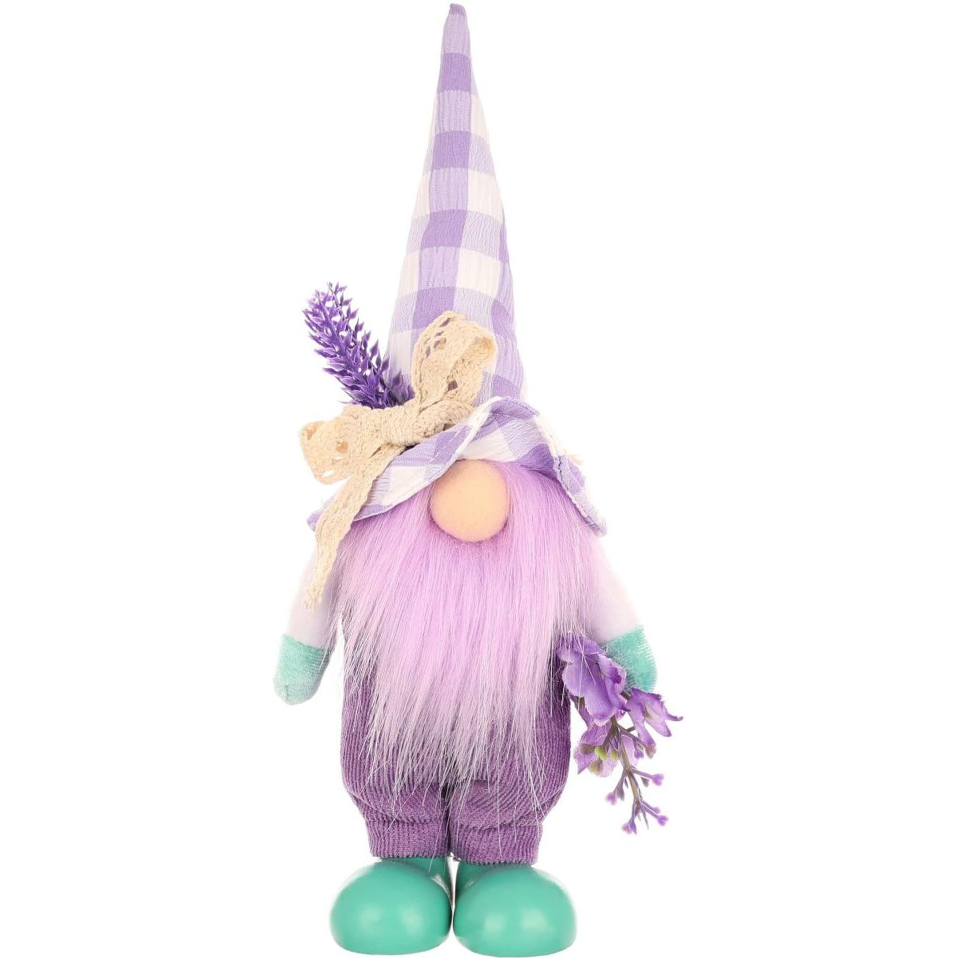 

SKRZAT GNOM 25CM Z LAWENDĄ BOY DEKORACJA WIOSENNA