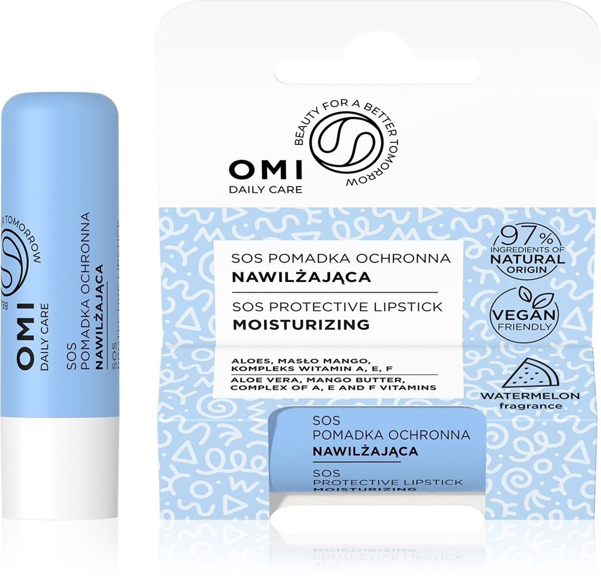 

Omi Daily Care Pomadka do ust SOS ochronno-nawilżająca