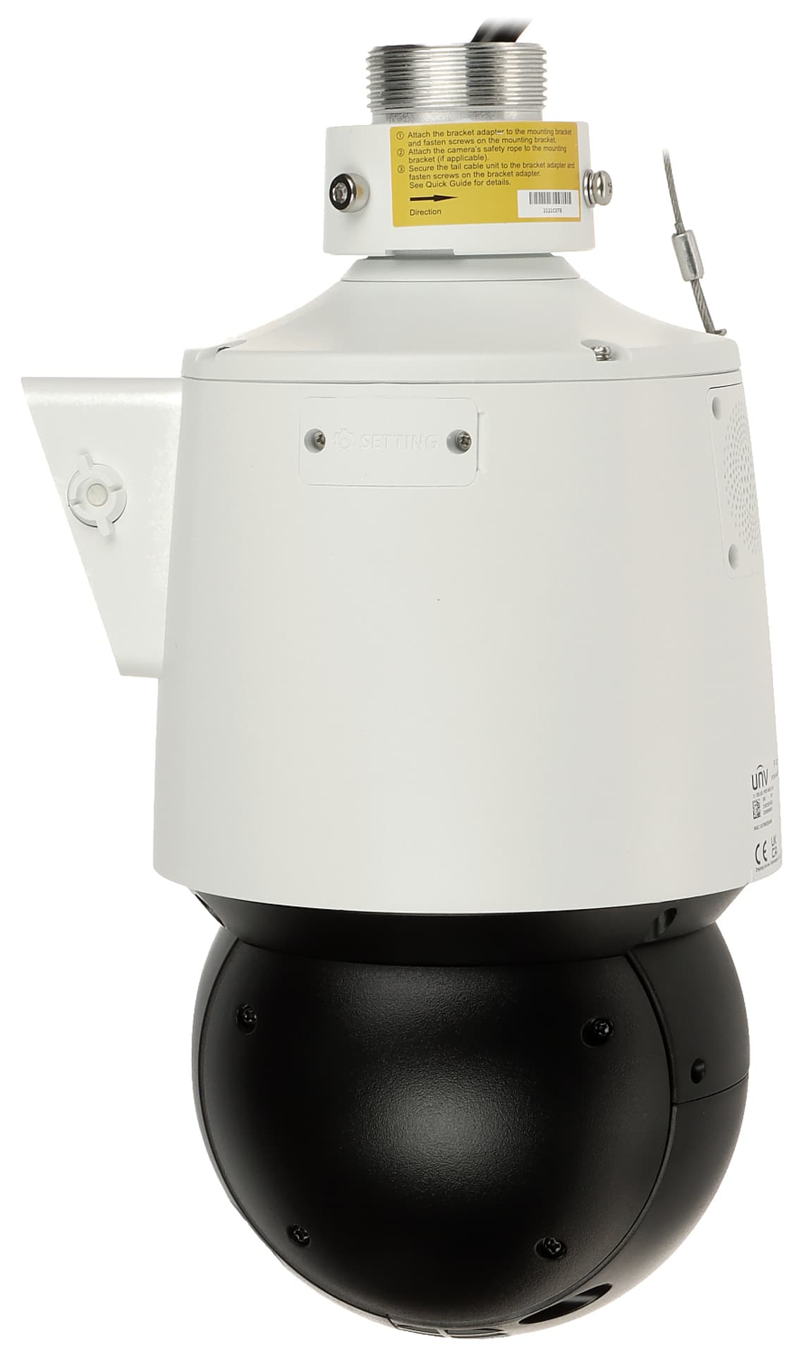 

KAMERA IP SZYBKOOBROTOWA ZEWNĘTRZNA IPC94144SR-X25-F40C LightHunter - 4 Mpx 4.8 ... 120 mm UNIVIEW