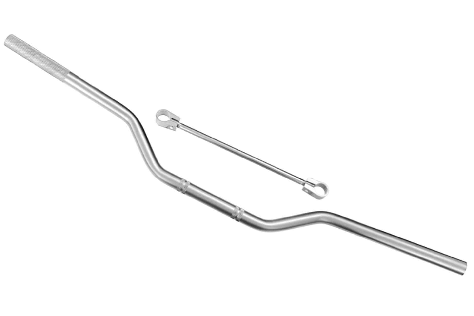 

Kierownica uniwersalna naked cross 22mm srebrna