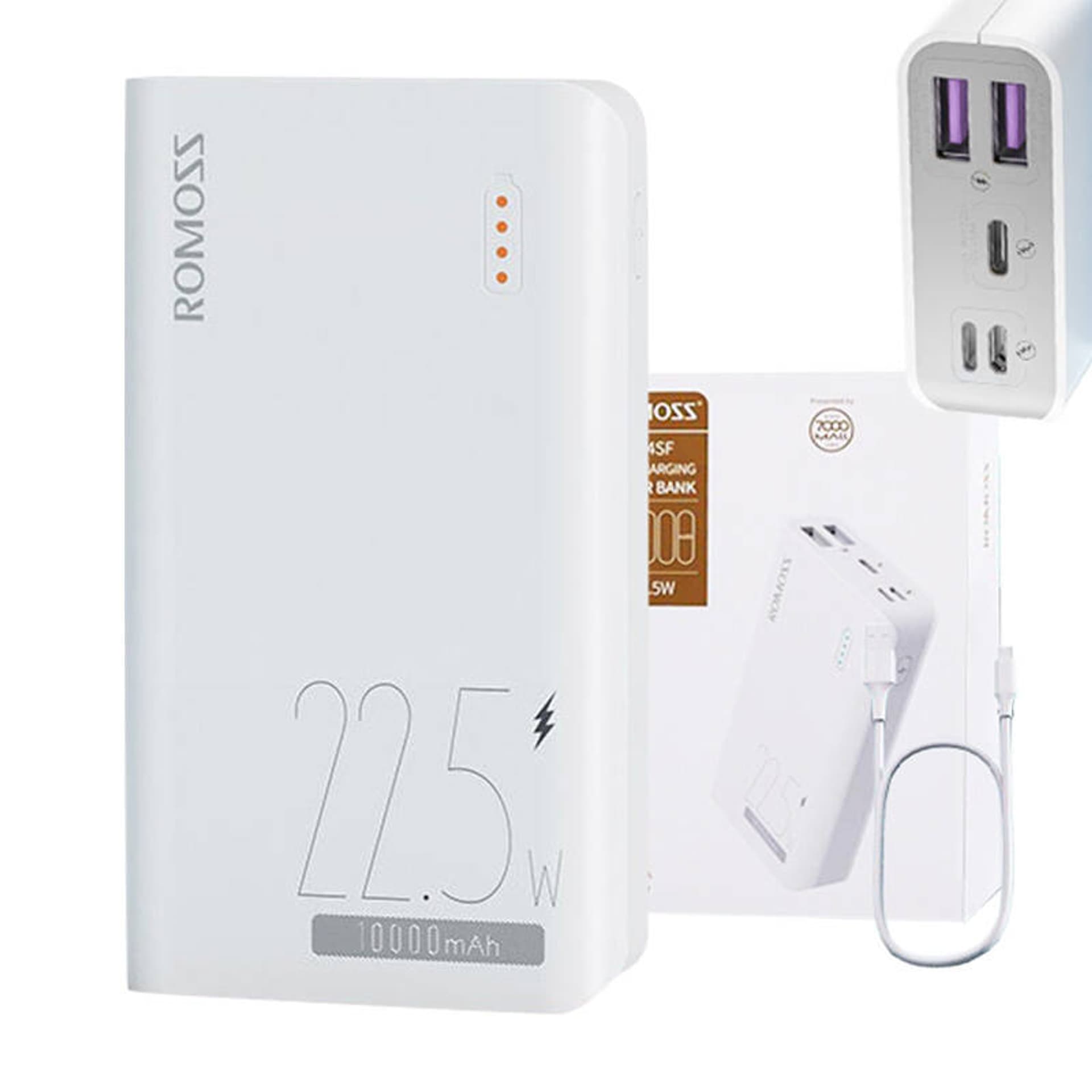 

Powerbank Romoss SENSE4SF 10000mAh, 22.5W (biały)