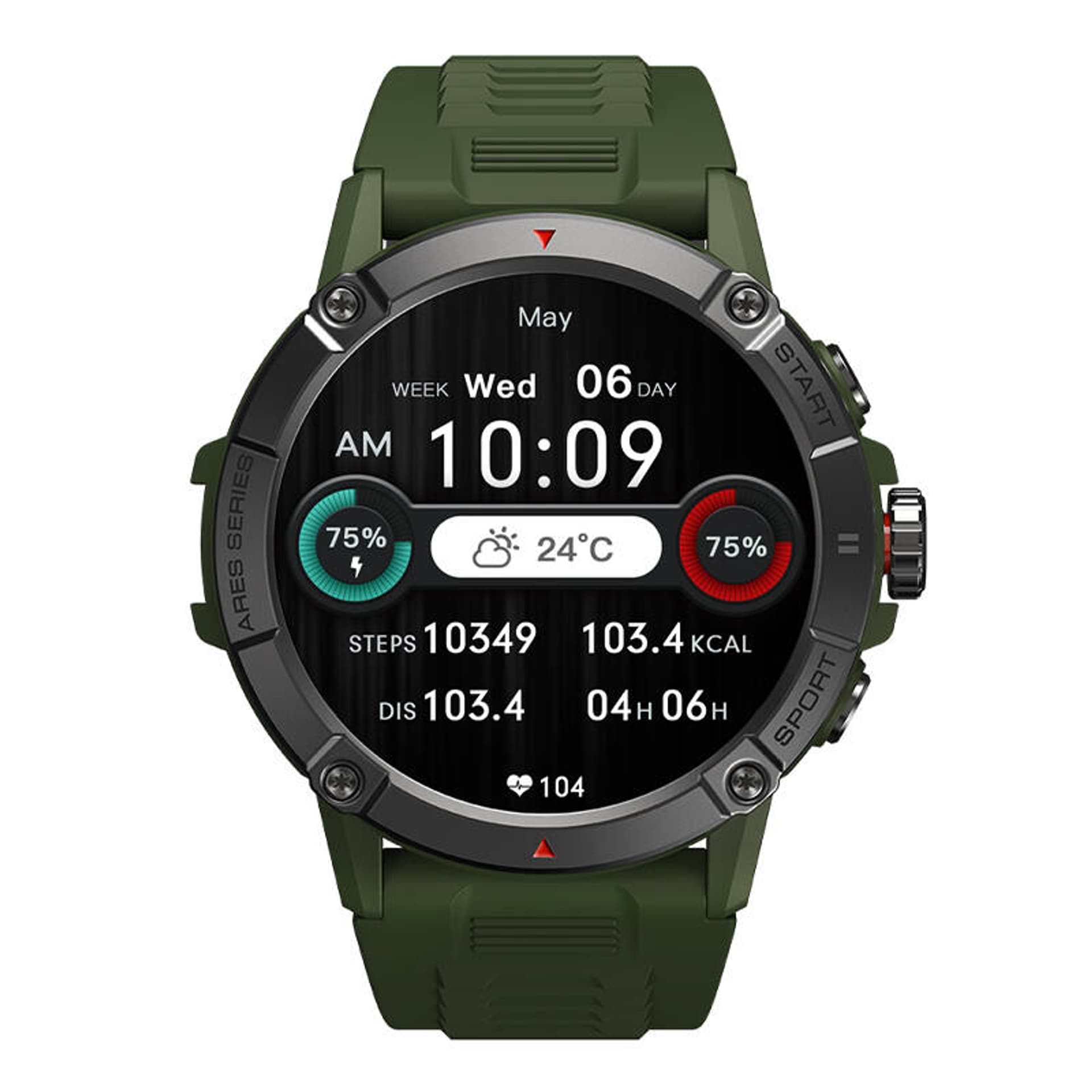 

Smartwatch Zeblaze Ares 3 (Zielony)