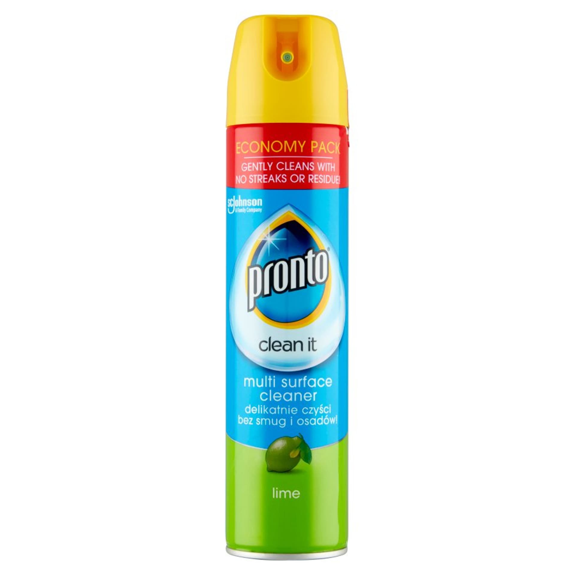 

Spray przeciw kurzowi PRONTO 300ml lime połysk