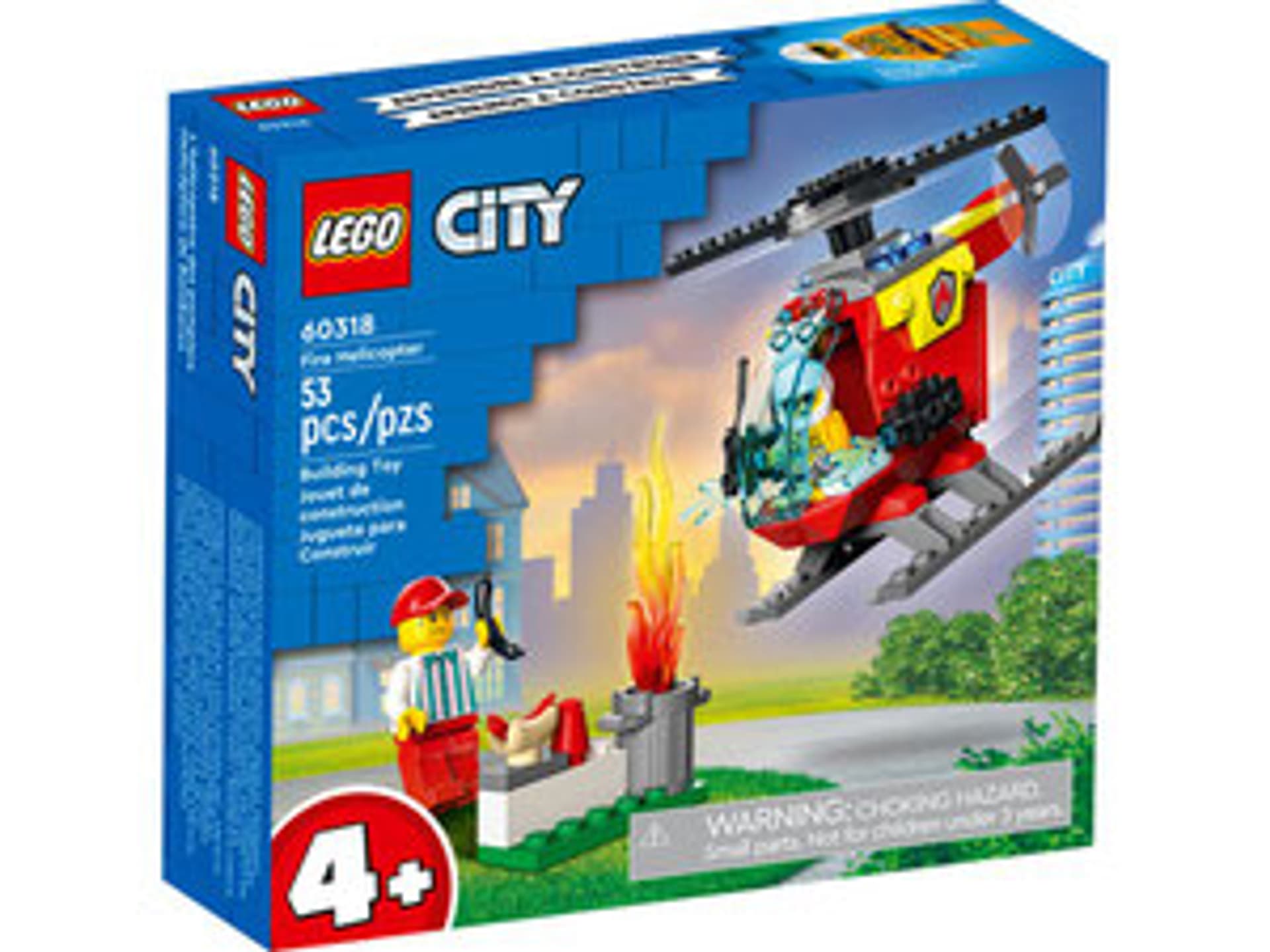 

LEGO City Helikopter strażacki 60318