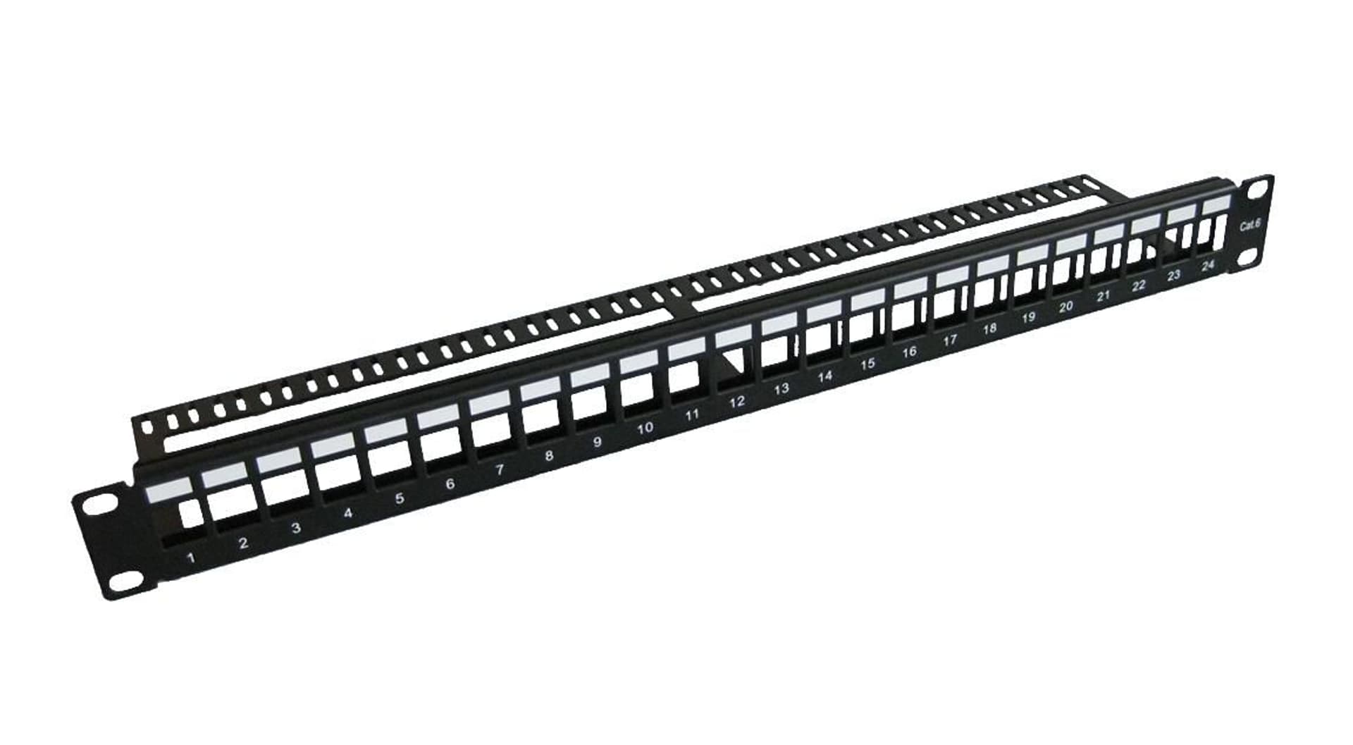 

MicroConnect 19" Blank patch panel, 24port,