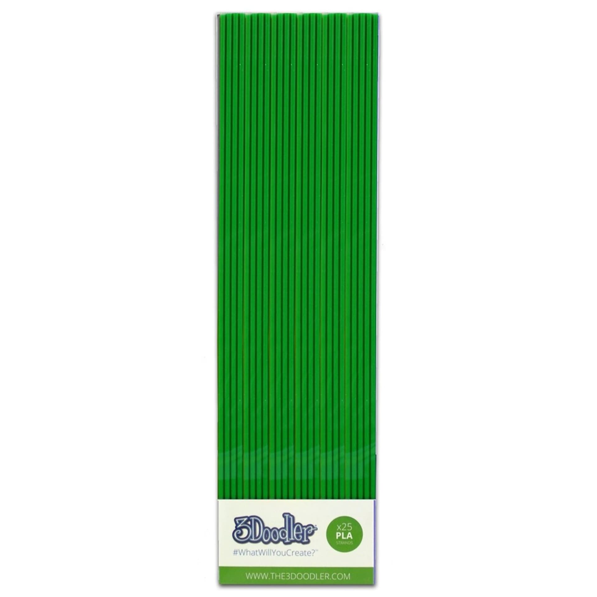 

3DOODLER CREATE I PRO FILAMENT PLA 3MM, 25 SZTUK, ZIELONY, PL03-GRAS