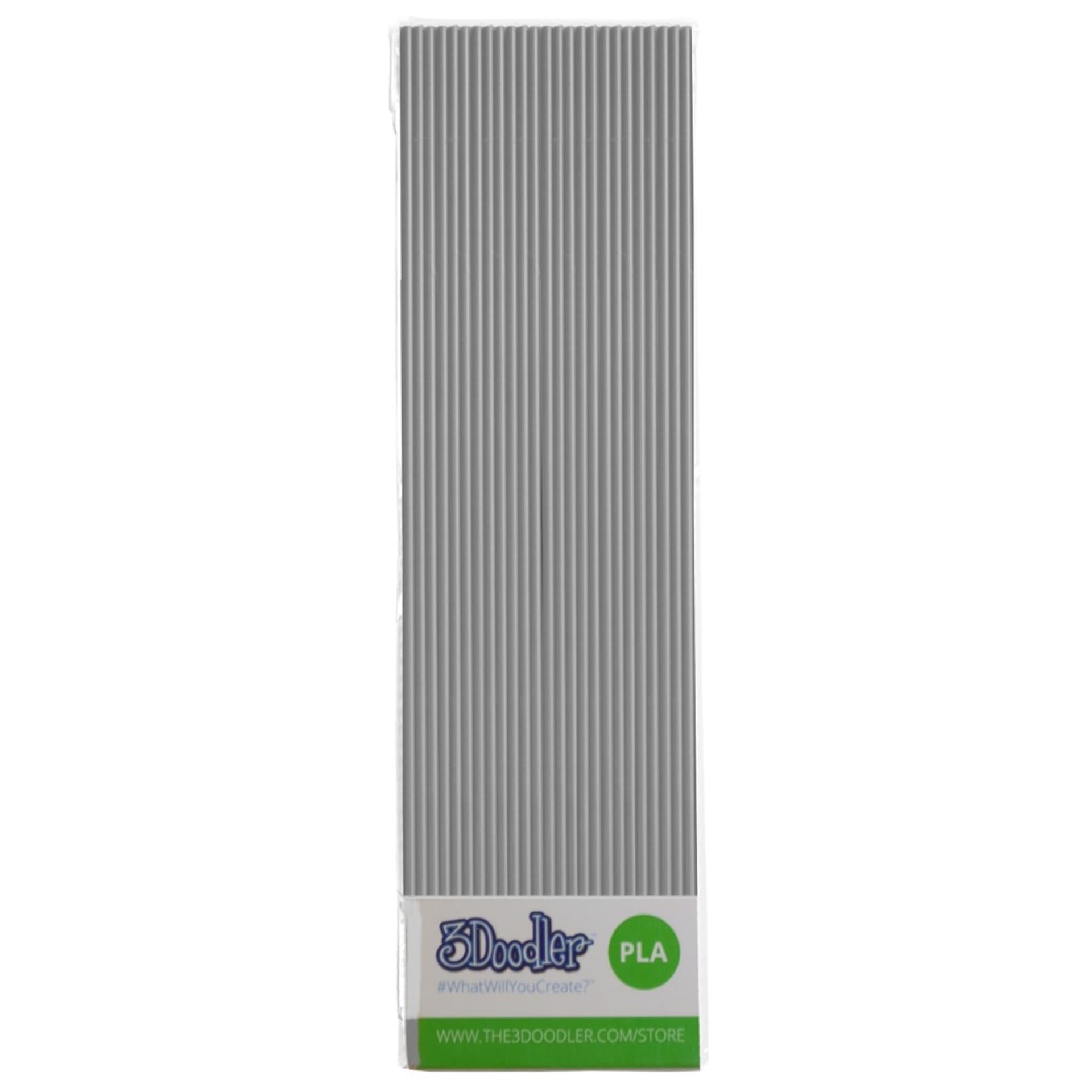 

3DOODLER CREATE I PRO FILAMENT PLA 3MM, 25 SZTUK, SREBRNY, PL10-ROBO