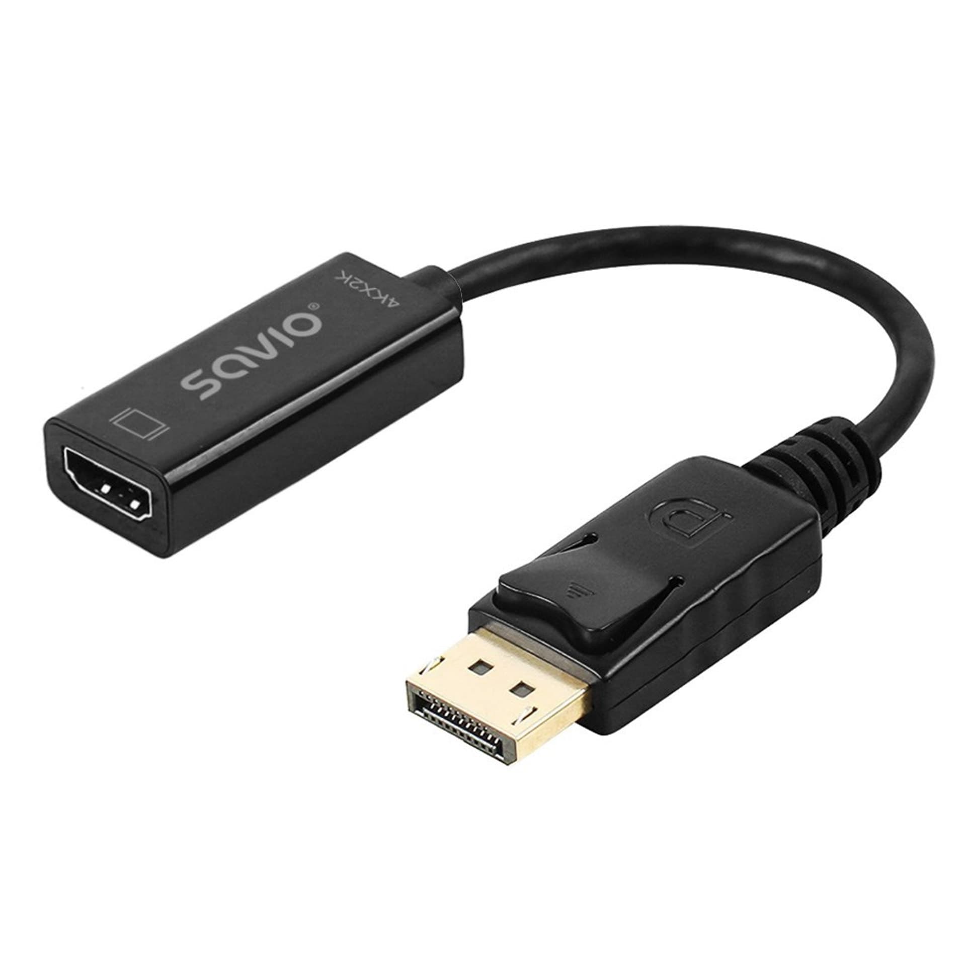 

SAVIO ADAPTER DISPLAYPORT (M) V1.2 - HDMI A (F) V1.4, 4K AK-62, F) v1.4/4k ak-6