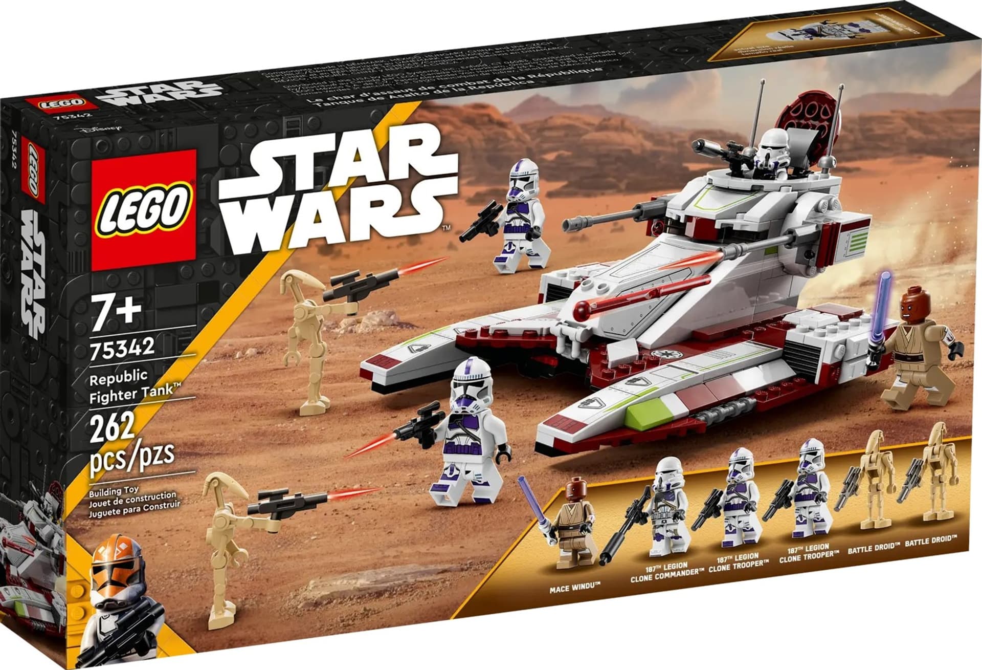 

LEGO Star Wars Czołg myśliwski Republiki 75342