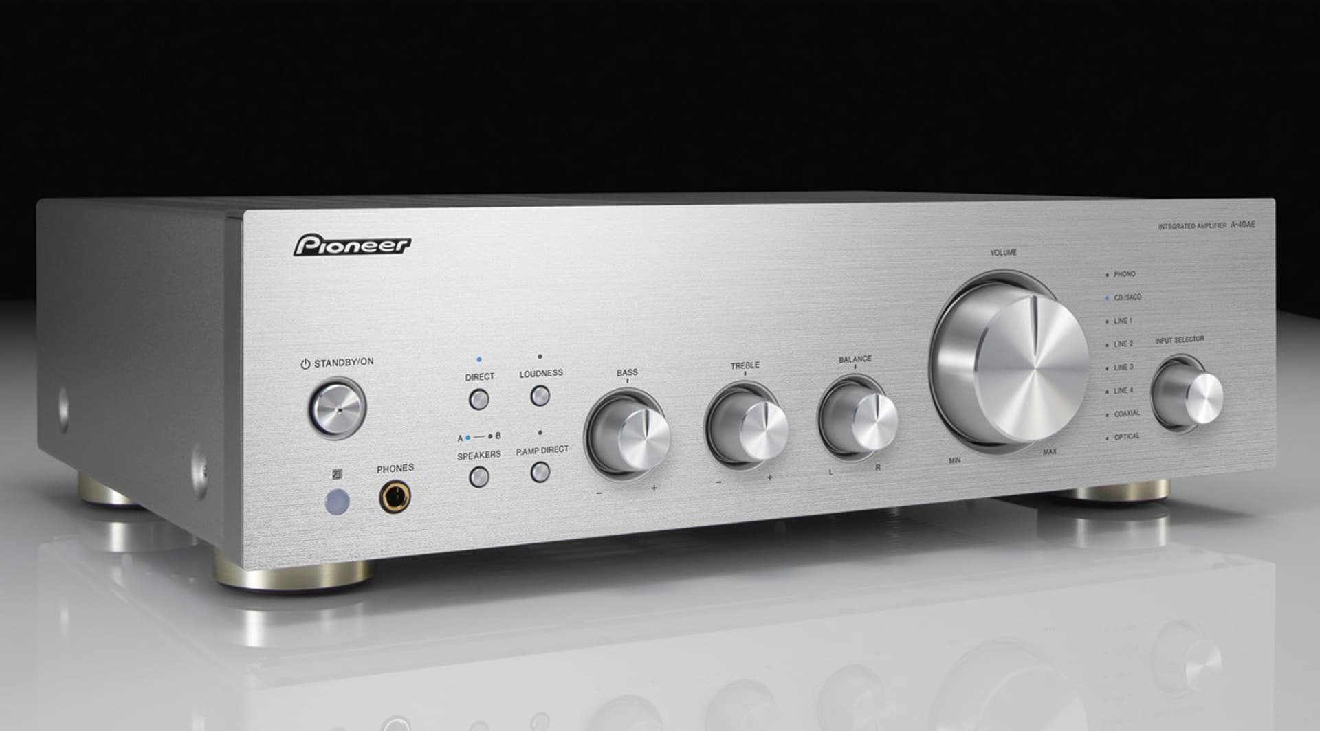

Wzmacniacz Stereo Pioneer A-40AE-S Silver