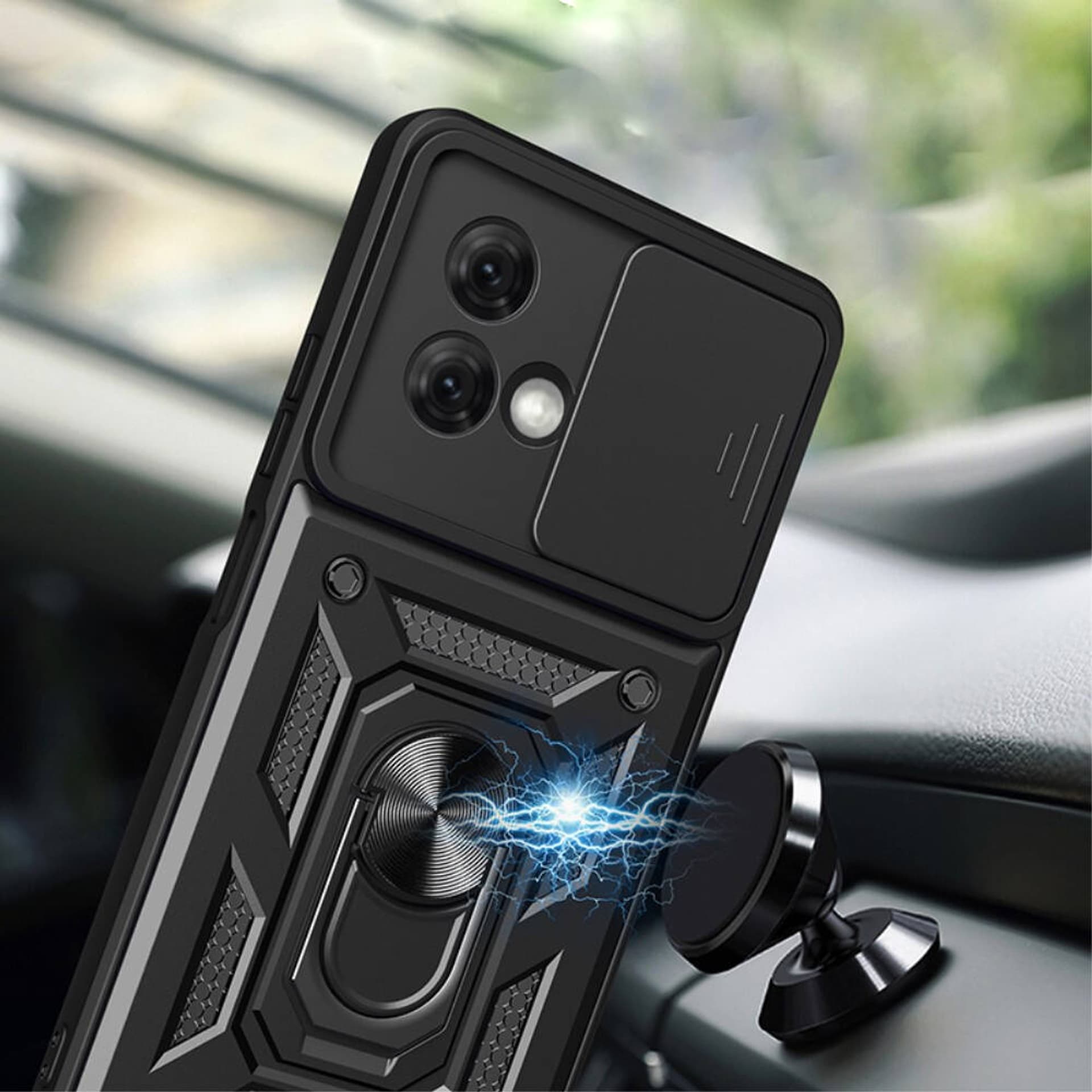 

Etui MOTOROLA MOTO G84 5G Nexeri CamShield Pro czarne