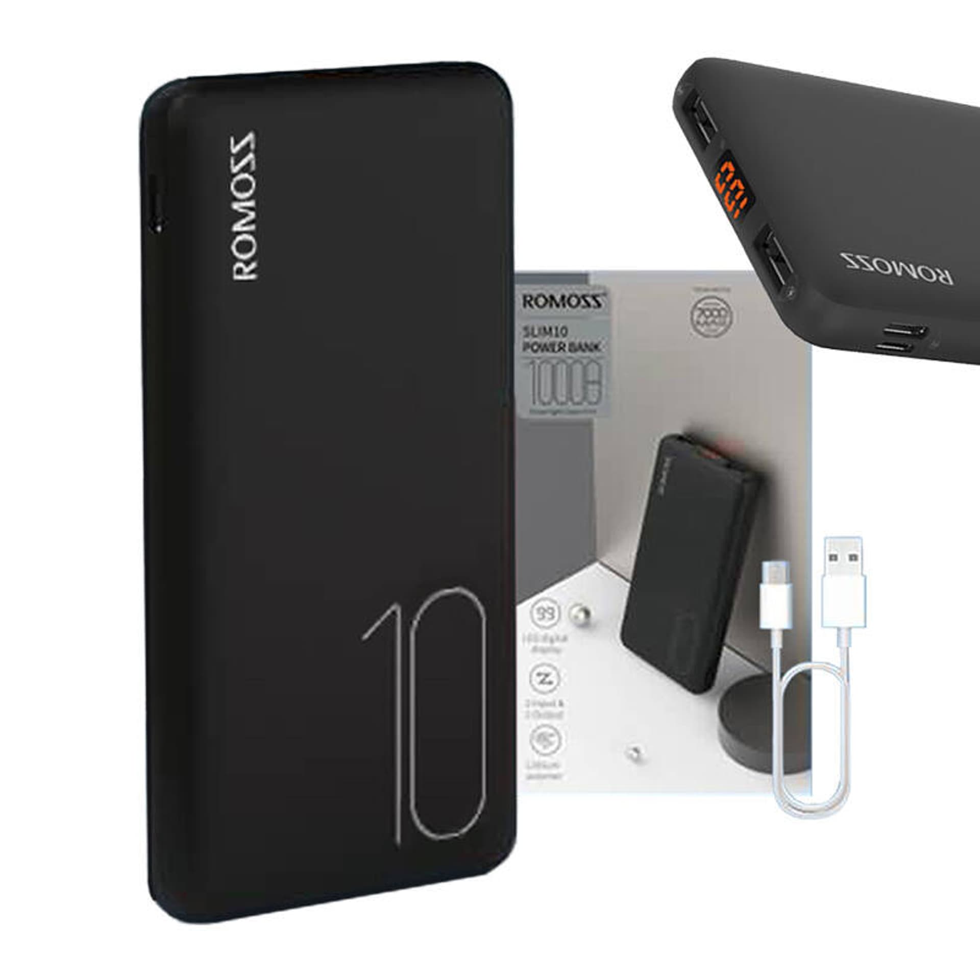 

Powerbank Romoss PSP10 10000mAh (czarny)