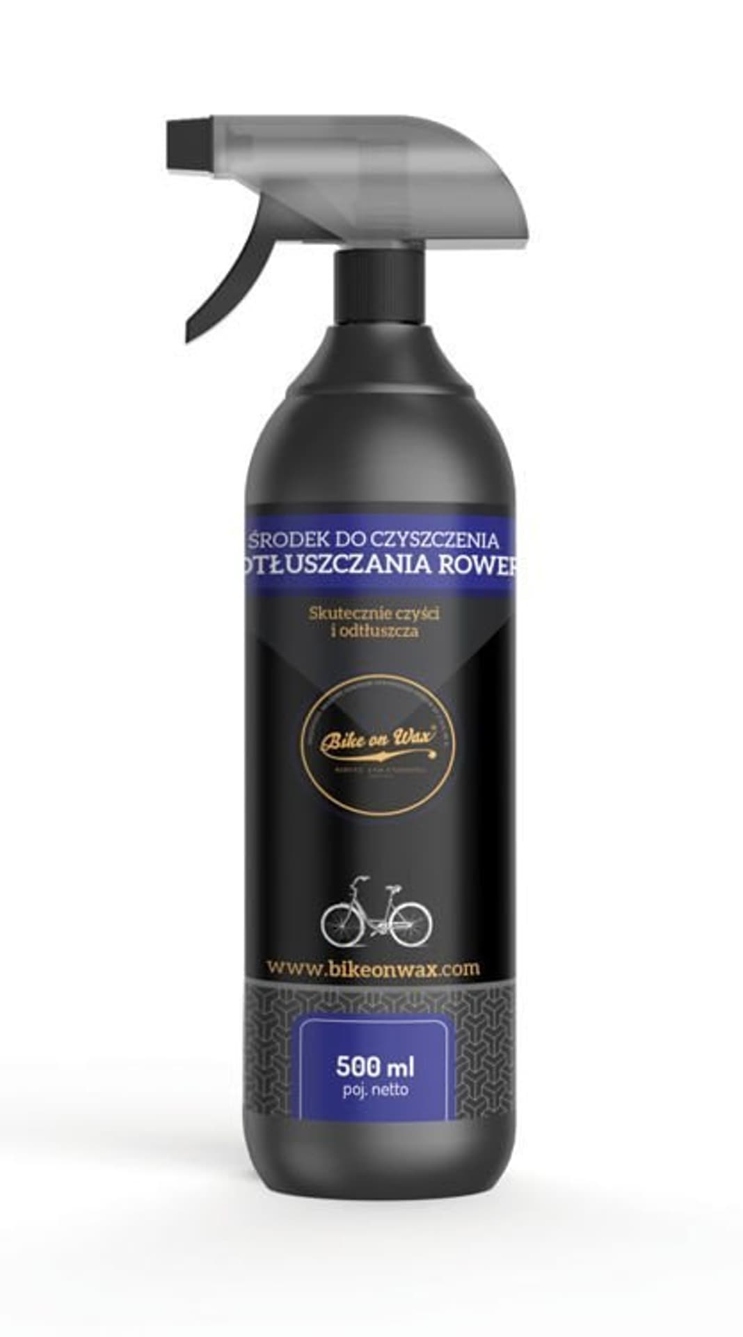 

Środek do czyszczenia i odtłuszczania roweru Bike on Wax - atomizer 500ml