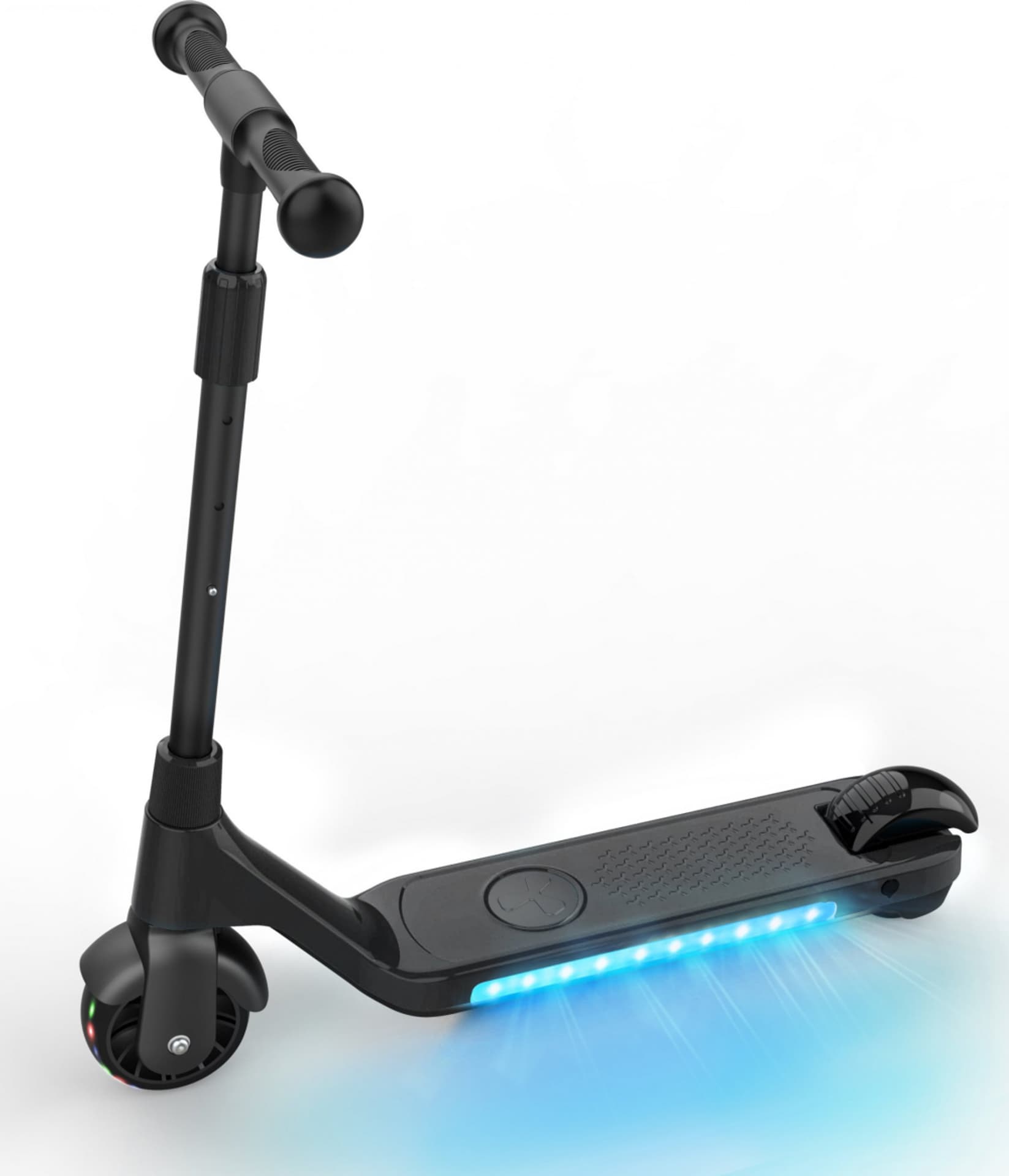 

Dziecięcy kickscooter Denver z silnikiem elektrycznym 80W czarny + LED