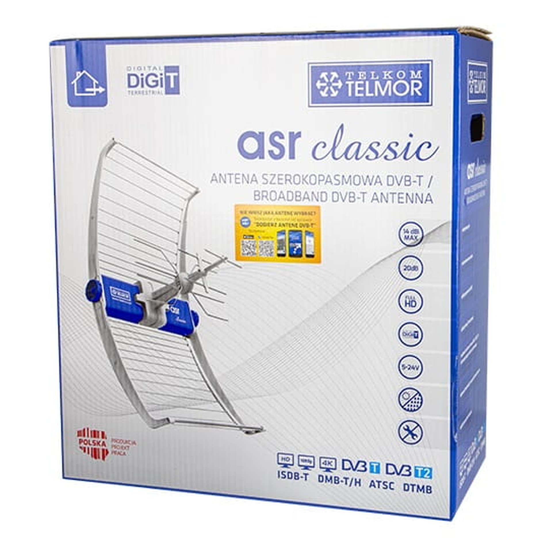 

Telmor ASR P20 ZZA Classic Antena DVB-T/T2