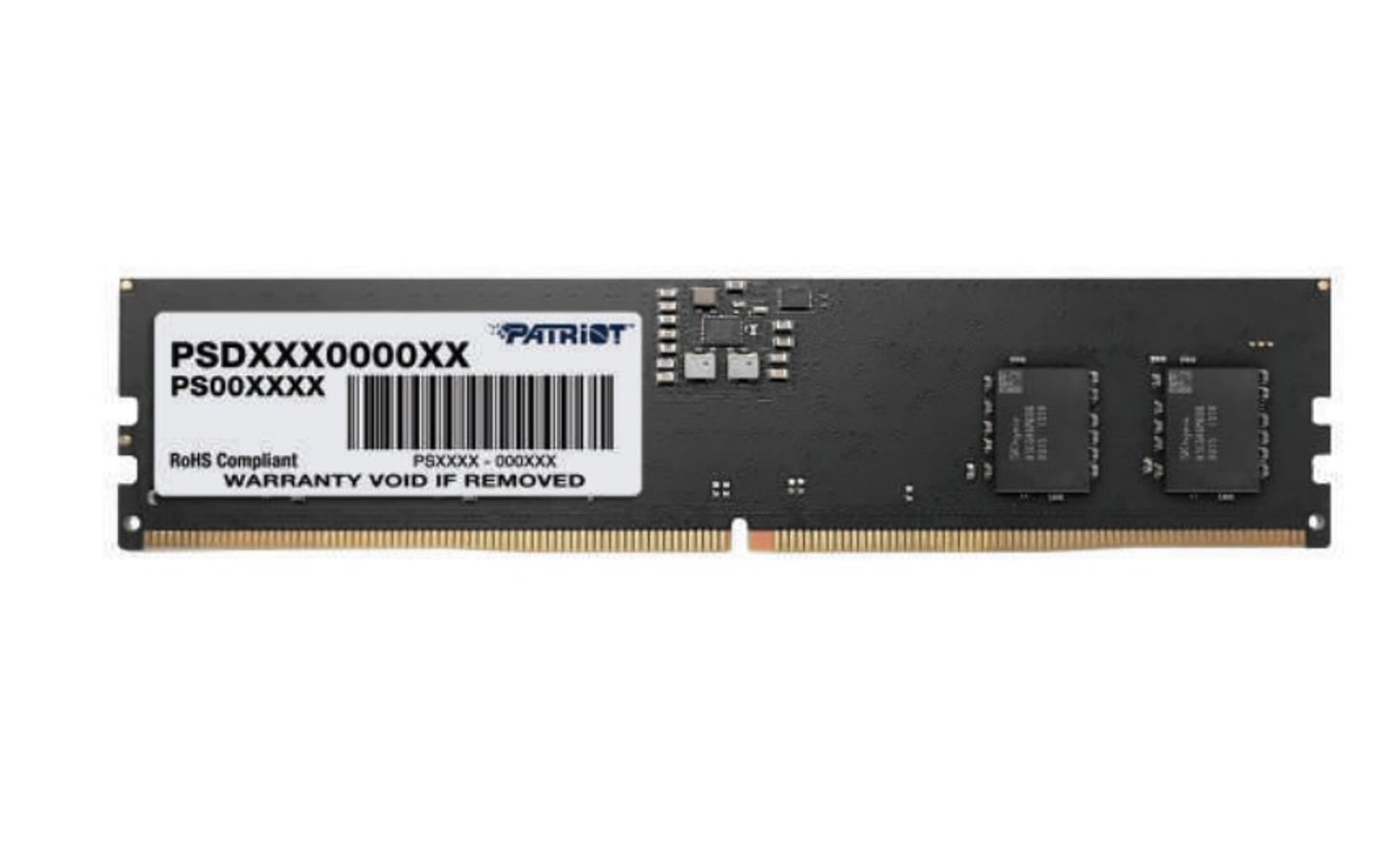 

PATRIOT DDR5 8GB 5600MHz Signature