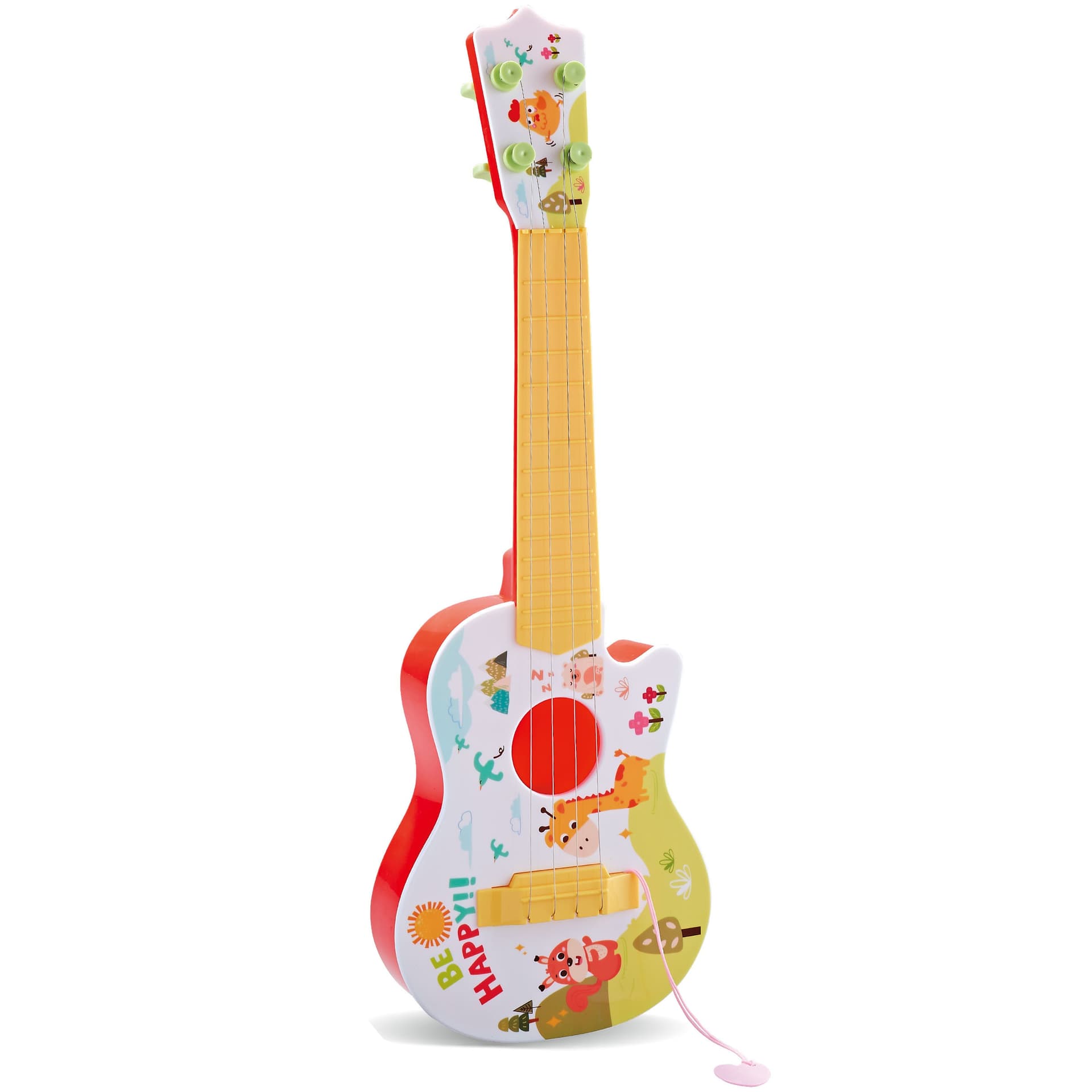 

WOOPIE Gitara Akustyczna dla Dzieci Czerwona 43 cm