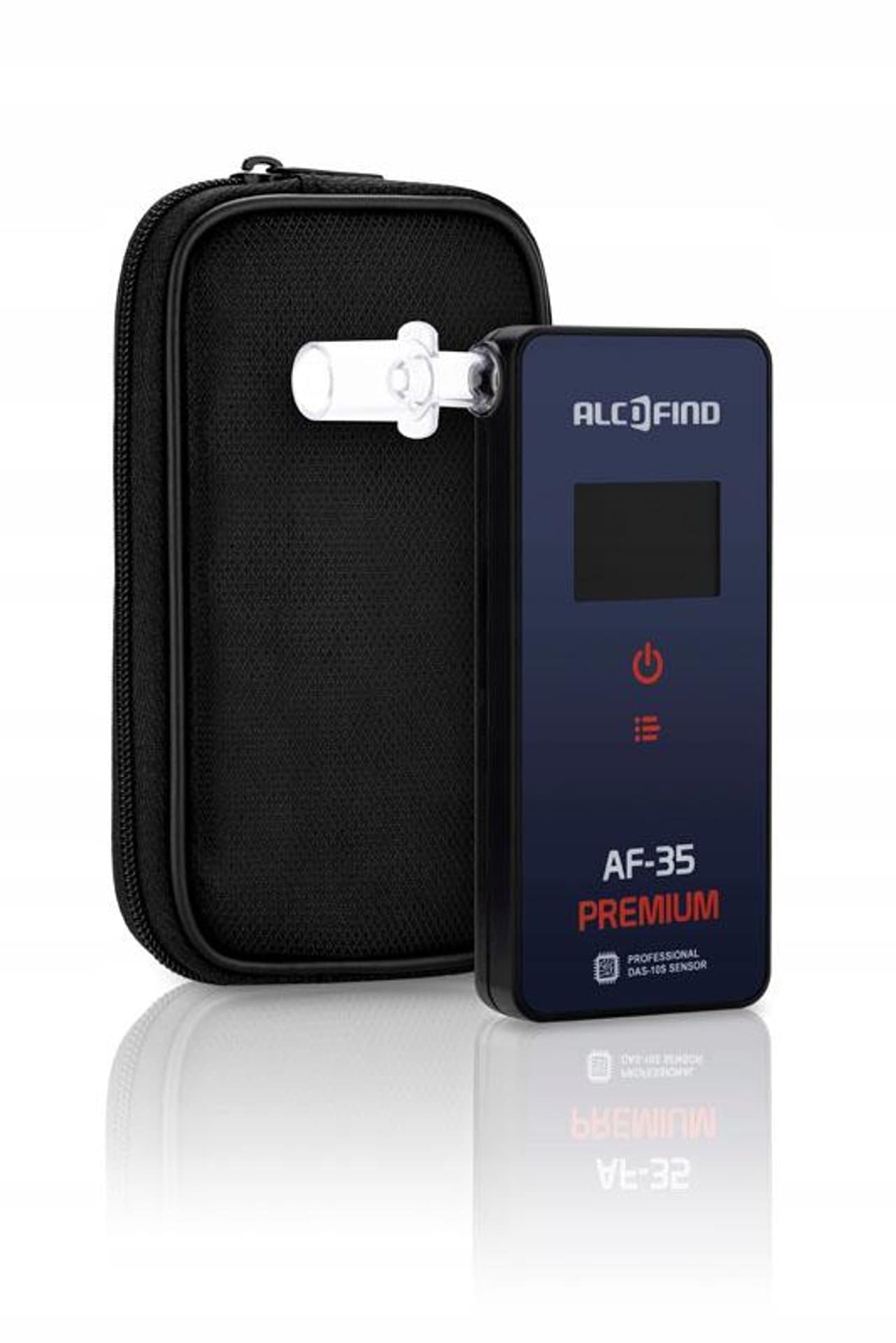

Alkomat AlcoFind AF-35 Premium 10 lat gwarancji, 12 mc kalibracji, 6 ustników