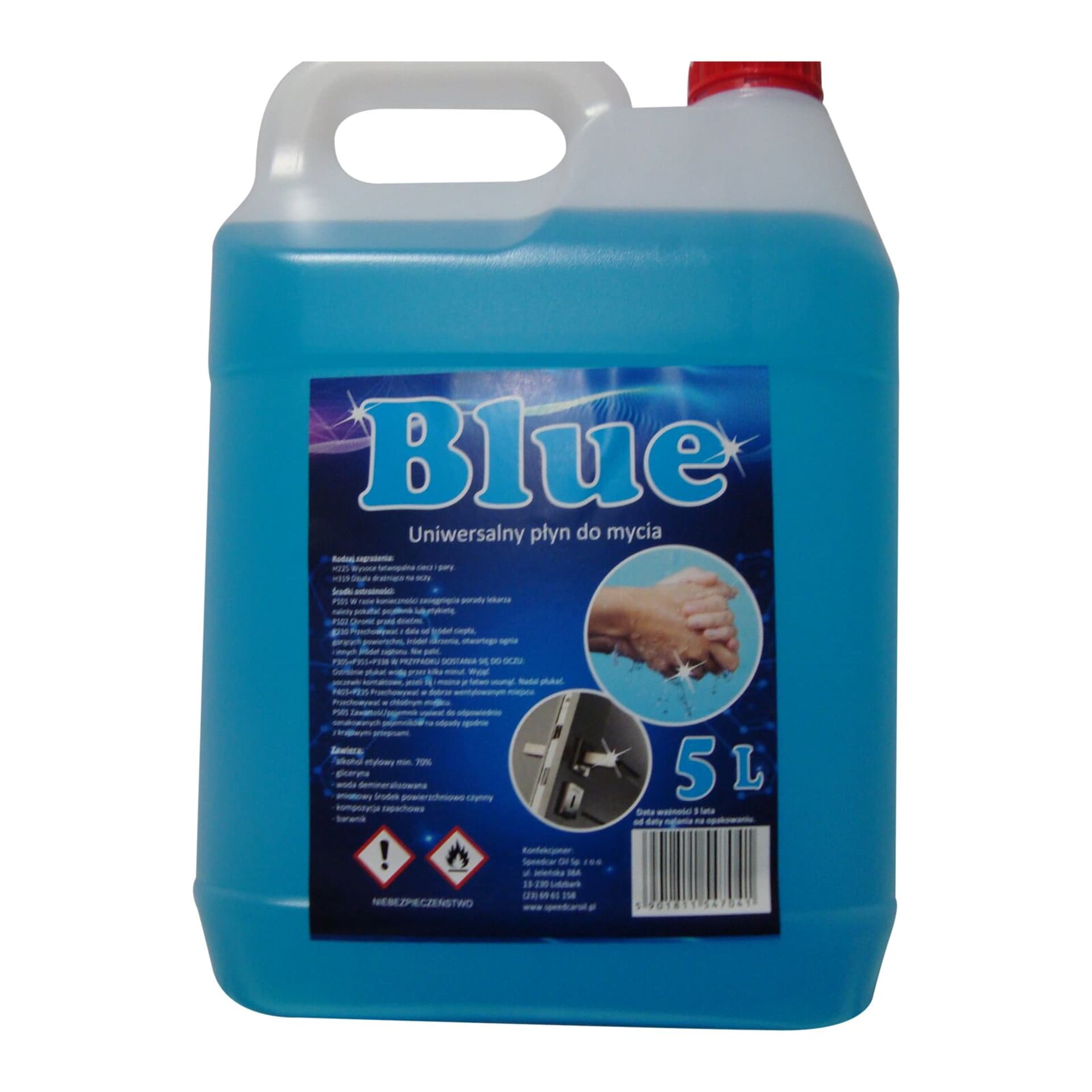 

Uniwersalny płyn do mycia blue 5l