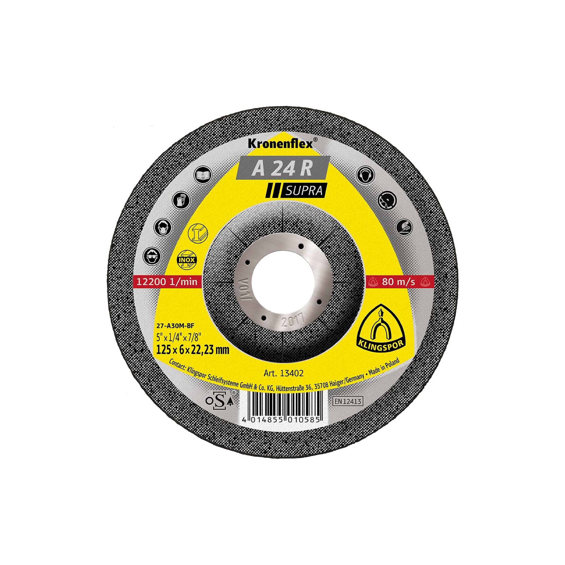 

Tarcza do cięcia-stal a24r supra 300*3,0*32 pł.szt.1(45428a)