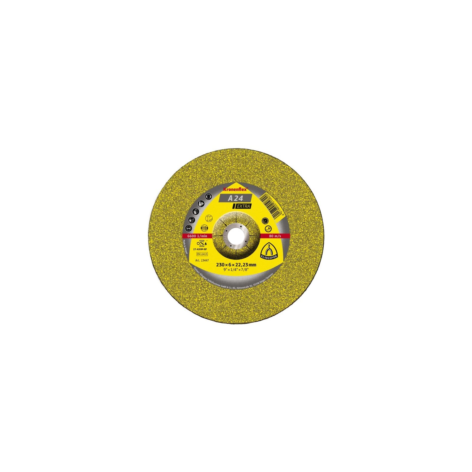 

Tarcza do szlifow.metal a24extra 230*6,0*22 wyp.szt.1(45436a)