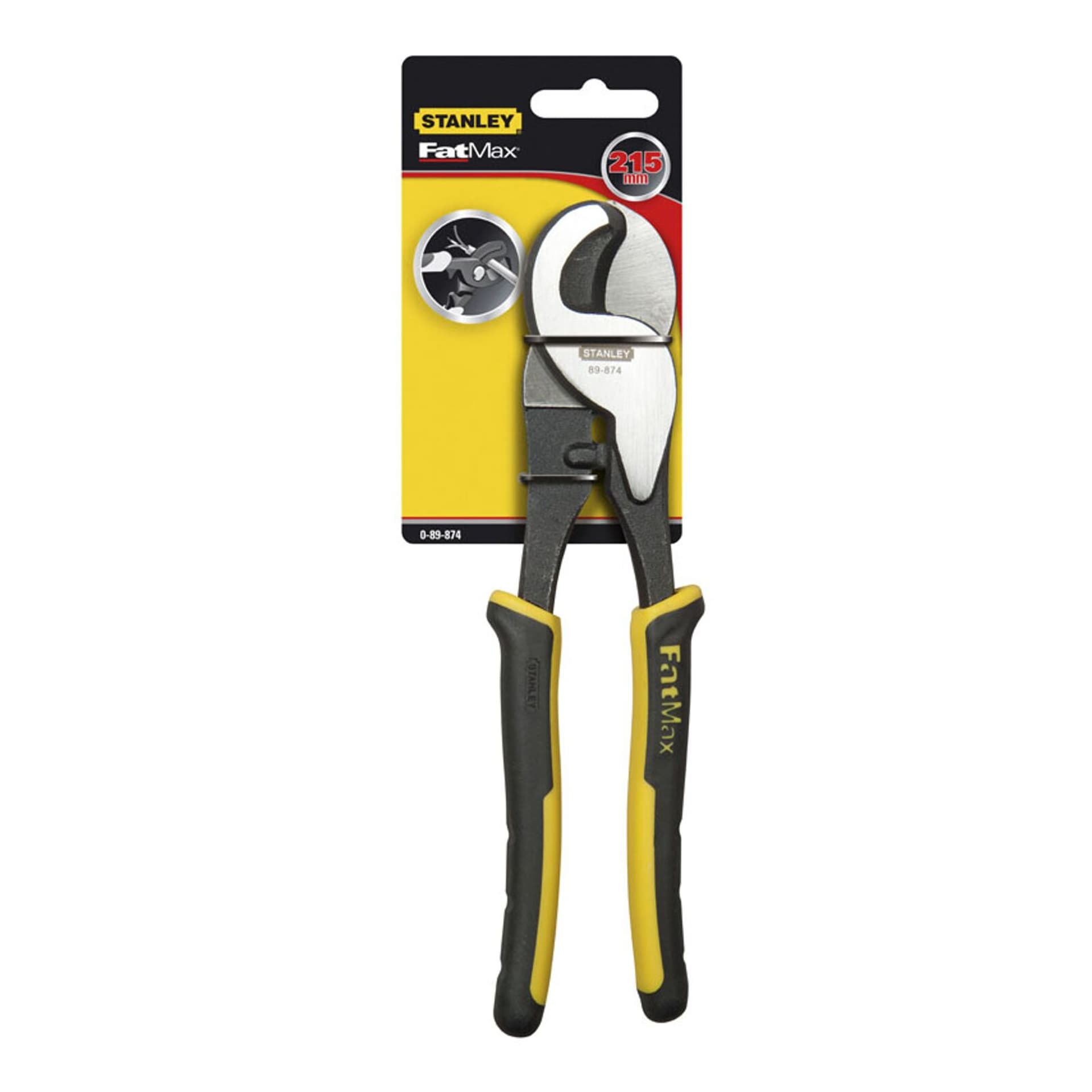 

898740 Szczypce do cięcia przewodów i kabli 200mm FatMax Stanley 89-874