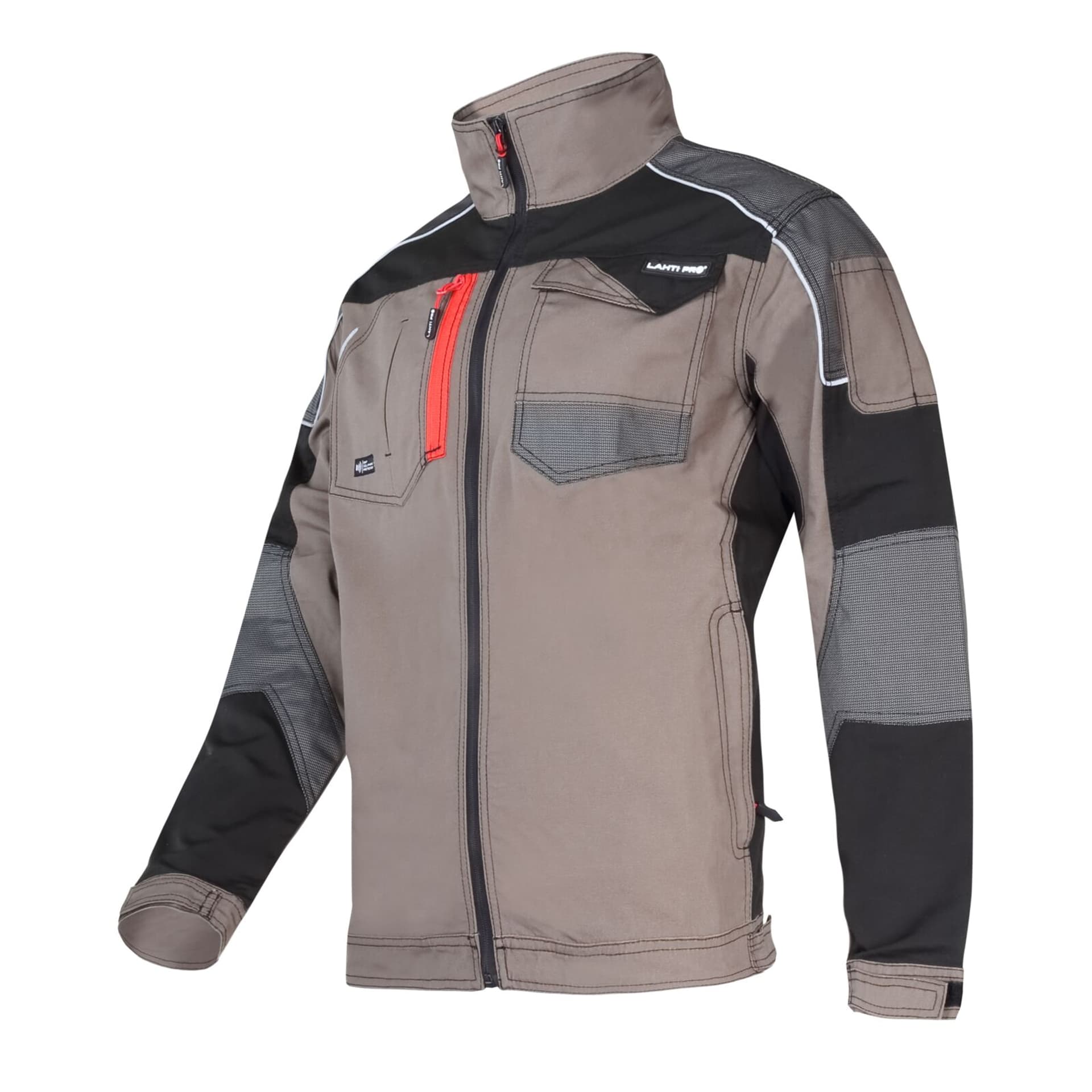 

Bluza khaki-czar. ze wstawk. ze stretchu, "m", ce, lahti