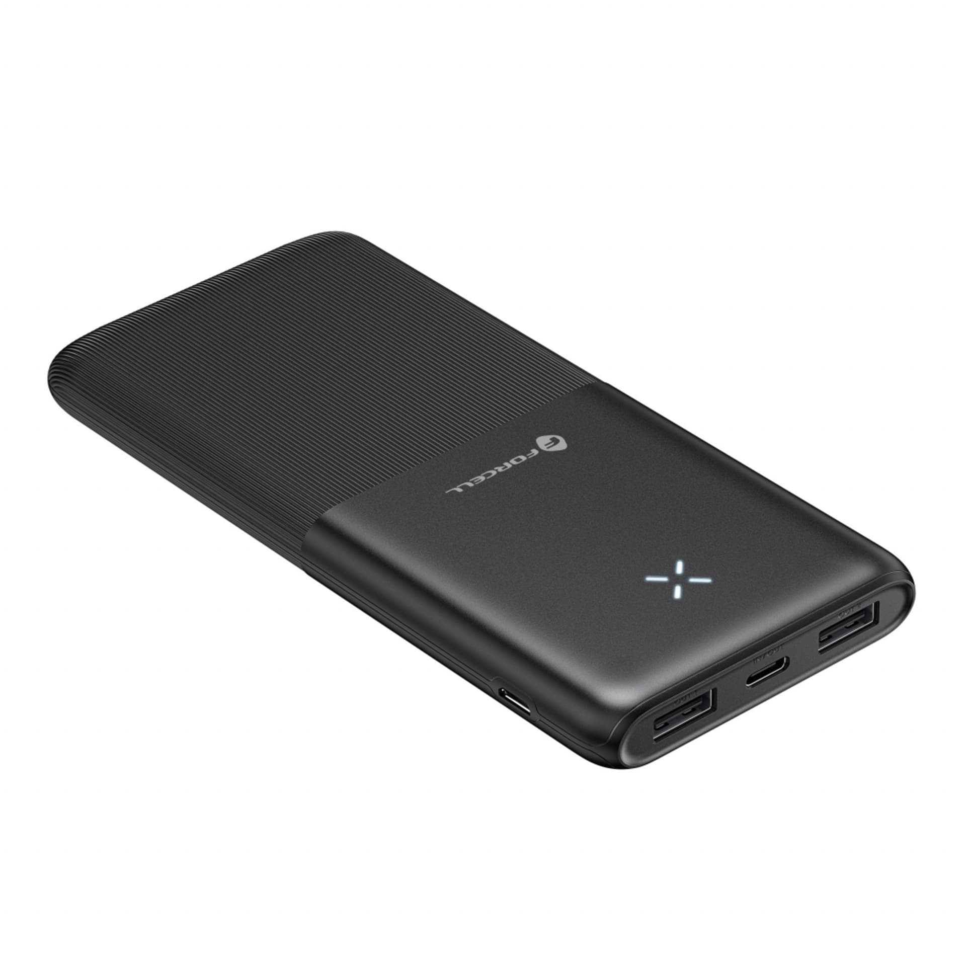 

Powerbank 10000mah Forcell S10k1 USB-C + 2x USB-A