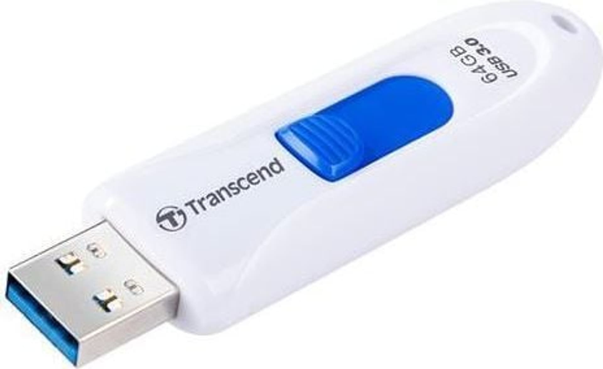 

Pendrive (Pamięć USB) TRANSCEND (64 GB \Biały )