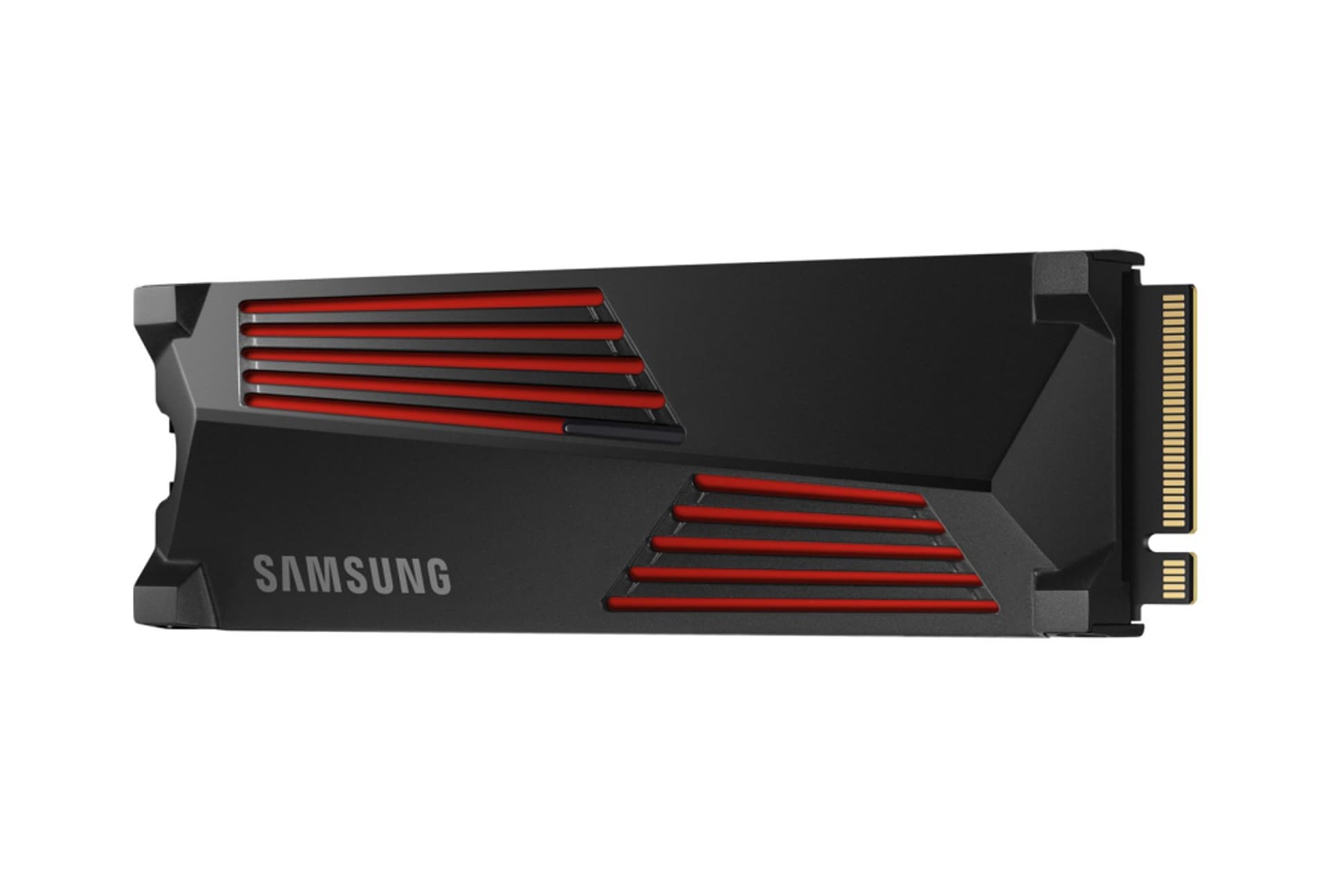 

Samsung 990 PRO z radiatorem 1000 GB, obudowa SSD M.2 2280, interfejs SSD M.2 NVMe, prędkość zapisu 6900 MB/s, prędkość odczytu