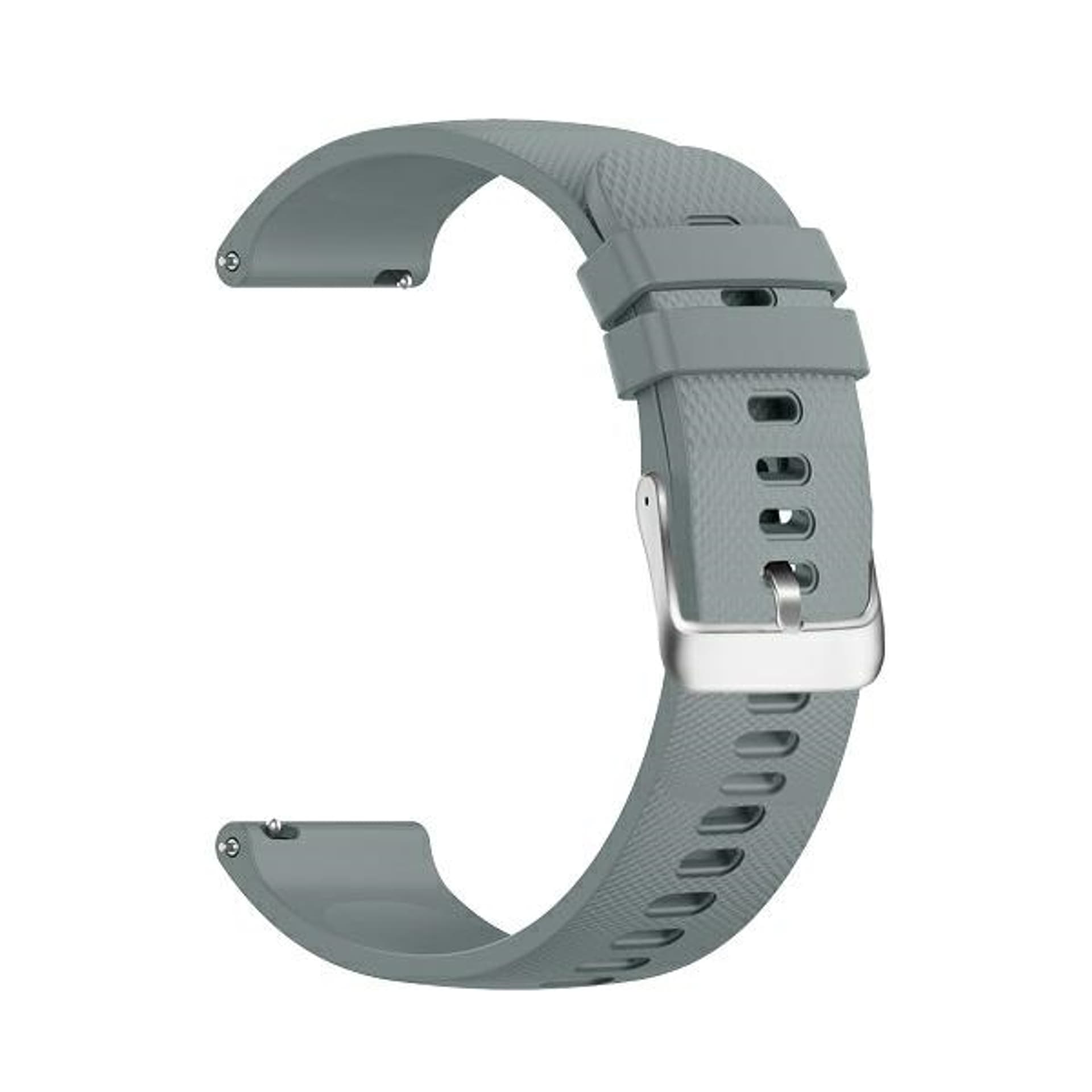 

Beline pasek Watch 20mm Grid Texture Silicone jasnoszary /light grey box