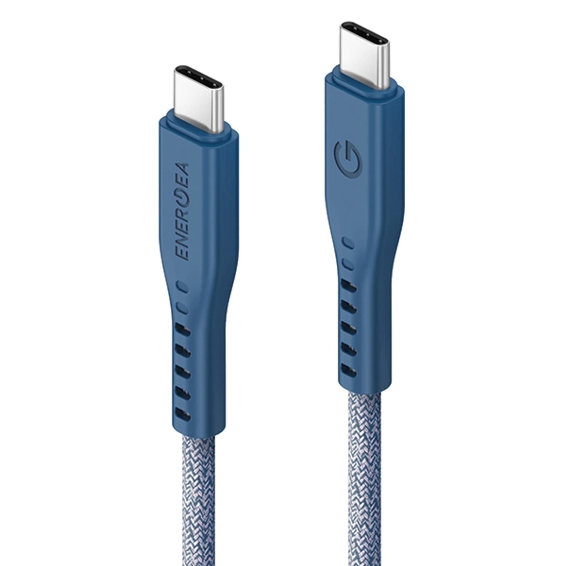 

ENERGEA kabel Flow USB-C - USB-C 1.5m niebieski/blue 240W 5A PD Fast Charge