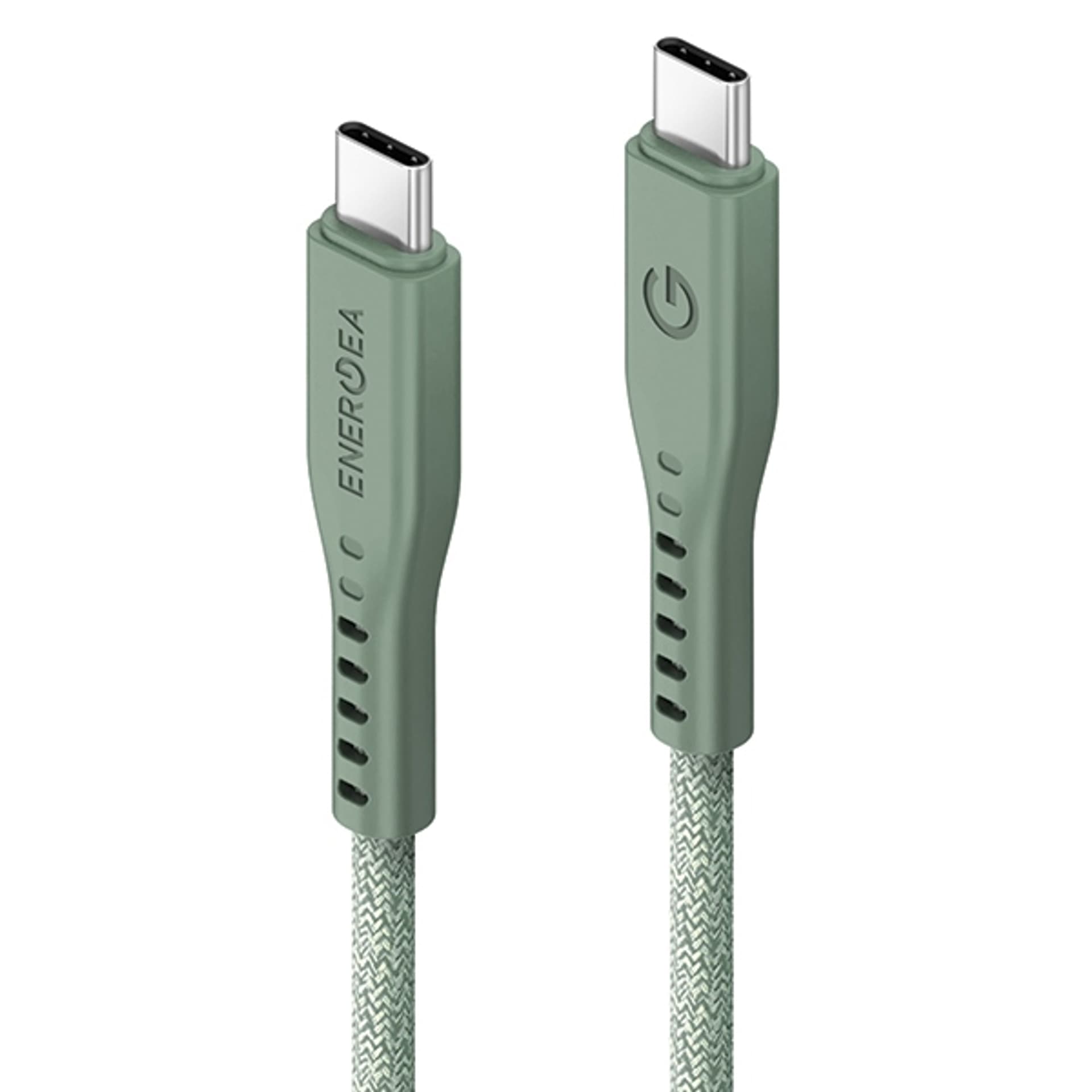 

ENERGEA kabel Flow USB-C - USB-C 1.5m zielony/geen 240W 5A PD Fast Charge