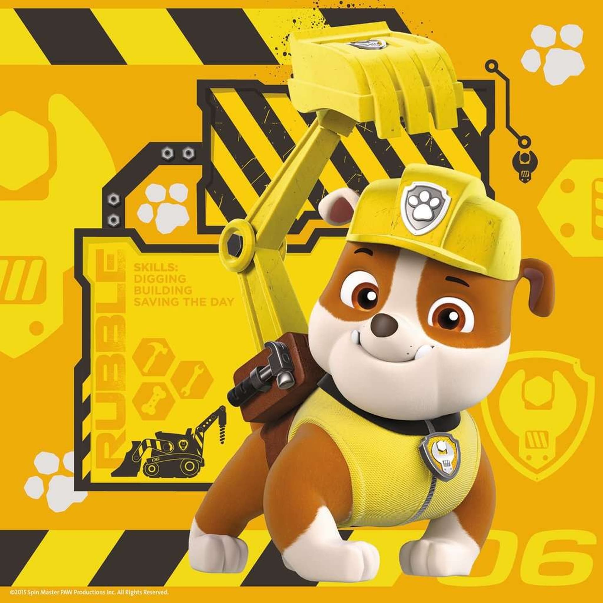 

Puzzle 3w1 Psi Patrol Rubble, Marshall i Chase