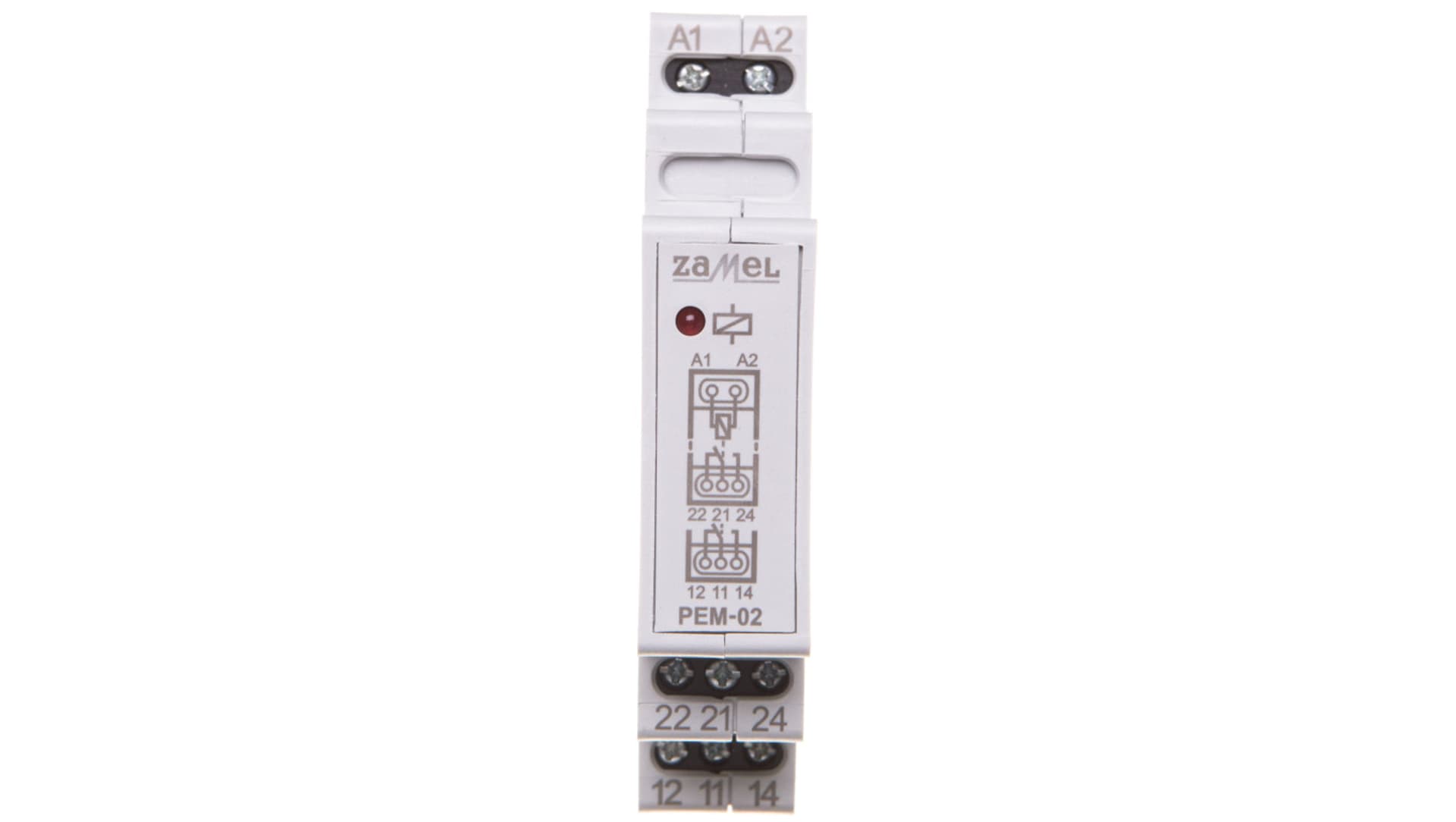 

Przekaźnik elektromagnetyczny 12V AC/DC 2x8A PEM-02/012 EXT10000095