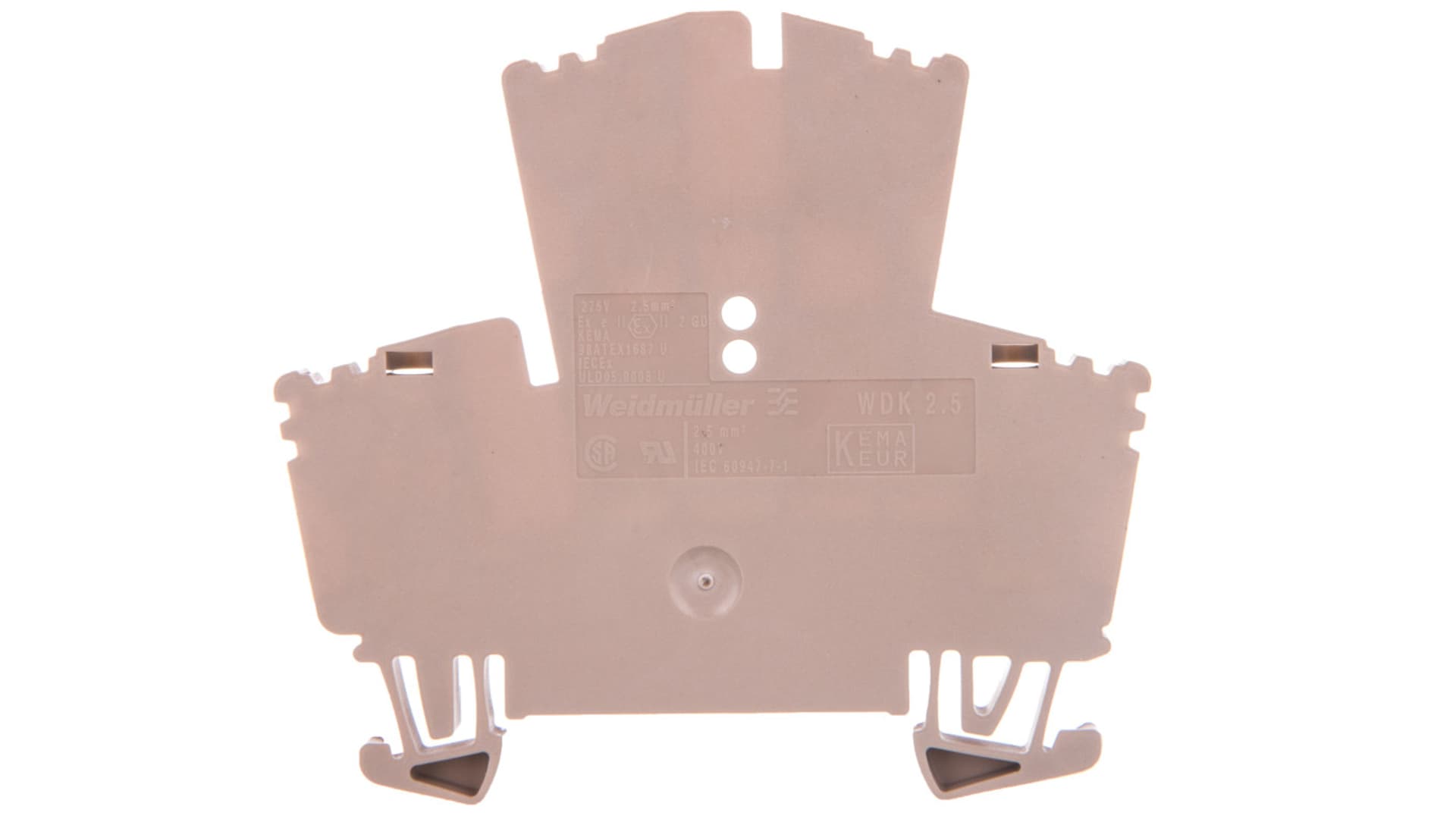 

Złączka 2,5mm2 WDK 2.5 beżowa 1021500000