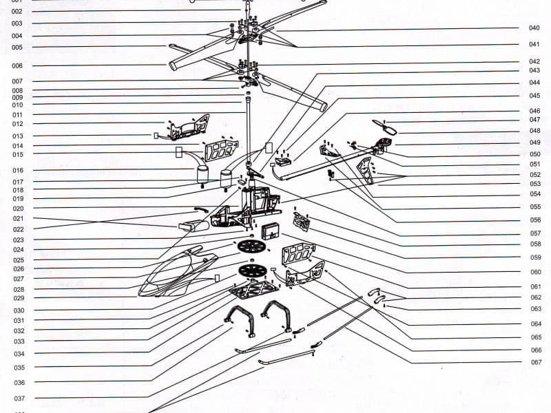 

T634-041 Blade Grip Set - Głowica Górna T611