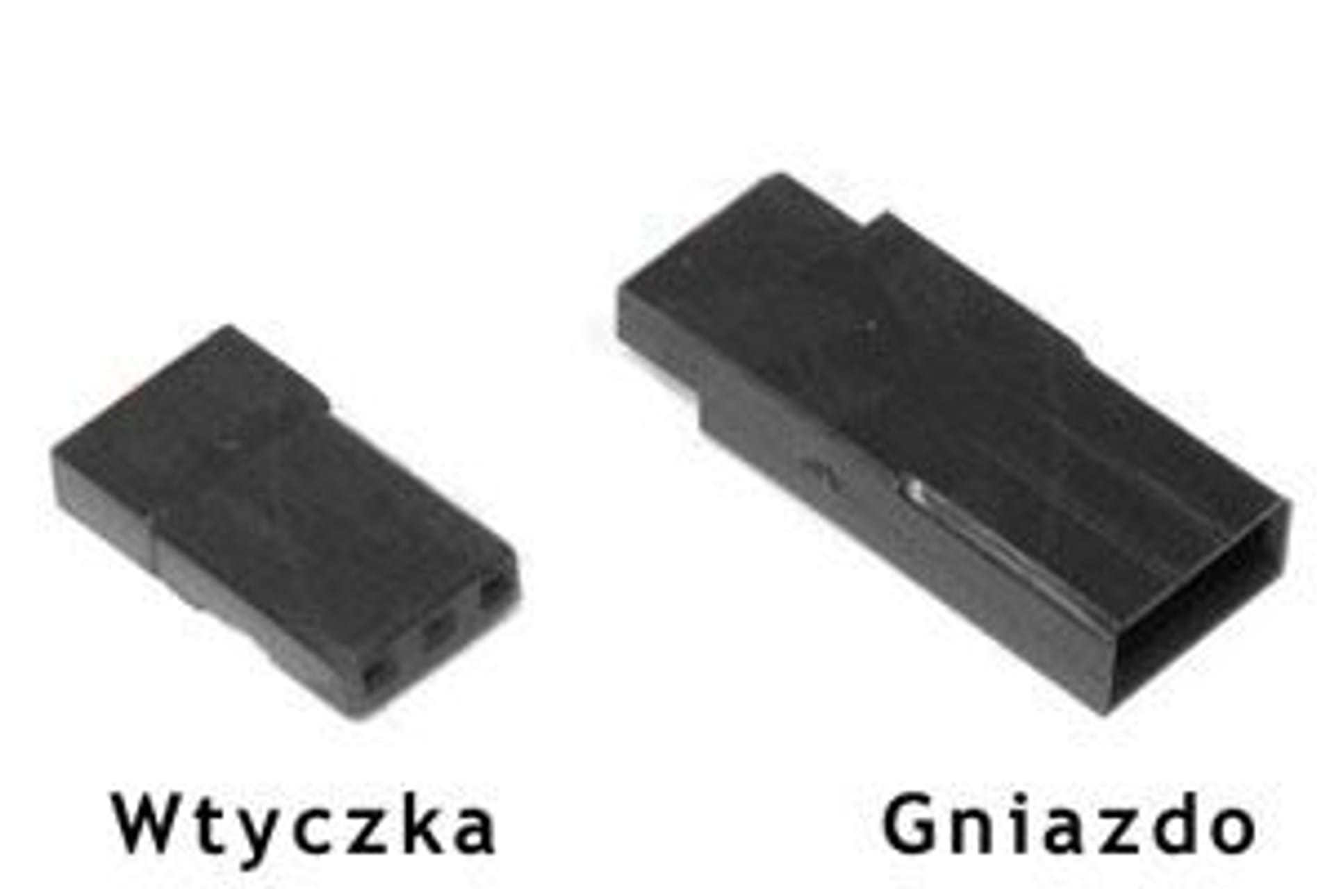 

Przedłużacz serwa 15 cm JR - 0,33mm2 22AWG - skręcony - MSP