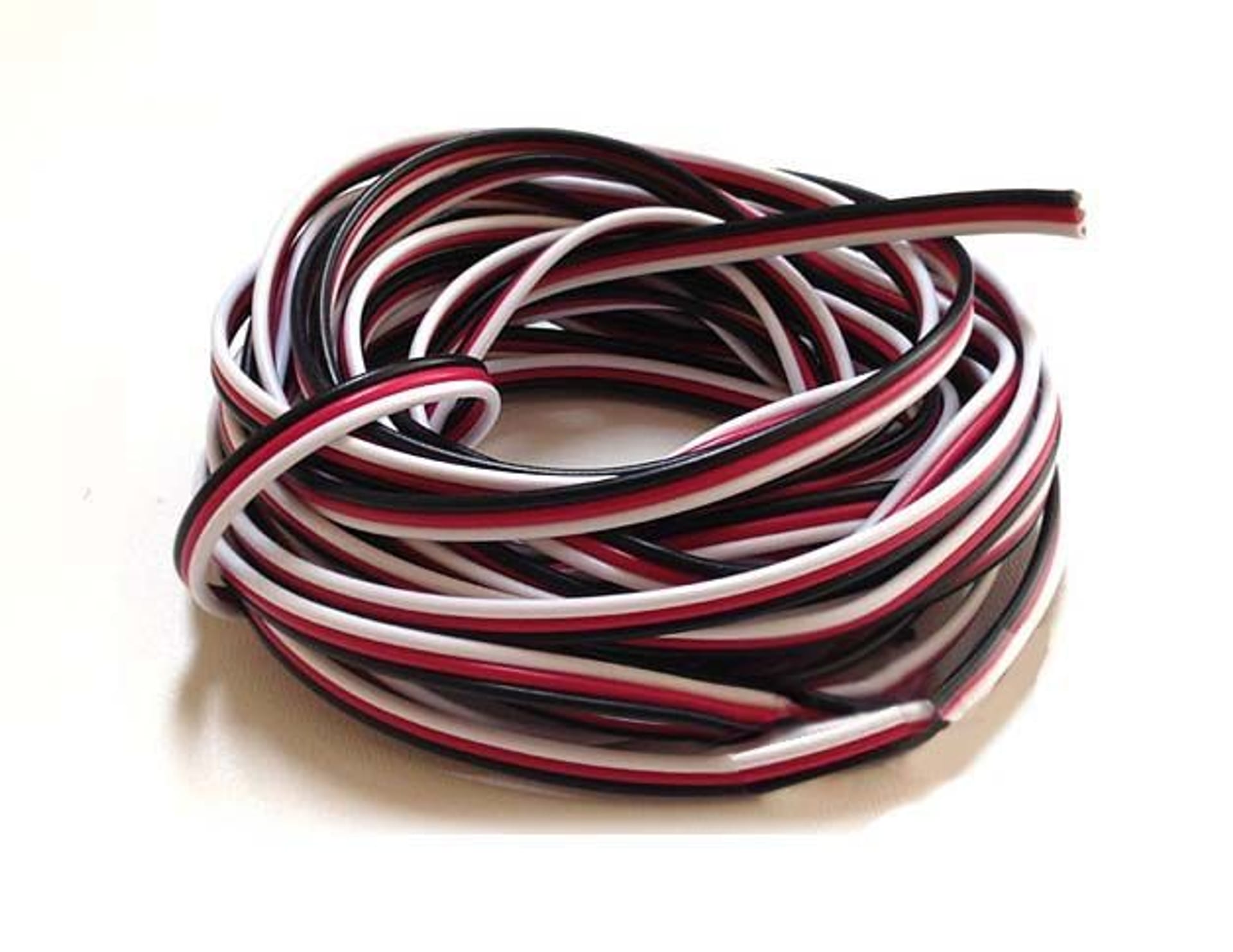 

Przewód serwa trójżyłowy 3 x 0,13 mm/1 mb płaski (FUTABA)