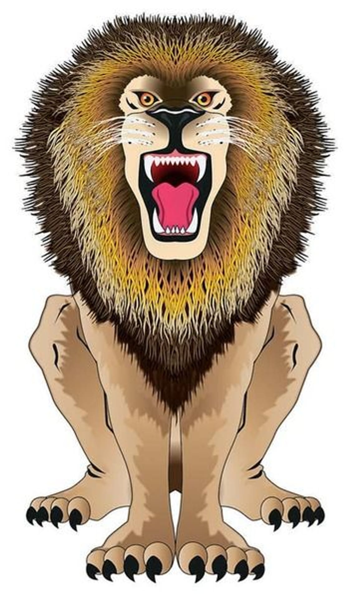 

Latawiec BRAINSTORM - WNS SkyZoo 44x25" Nylon Lion
