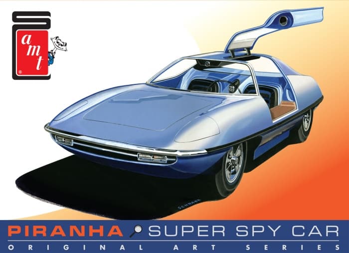 

Model plastikowy AMT - Piranha Spy Car - Original Art Series