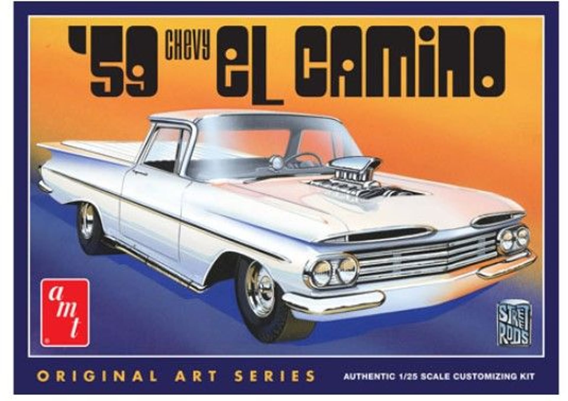 

Model plastikowy - Samochód 1959 Chevy El Camino (Original Art Series) 1:25 - AMT, Original art series) 1:25 - am