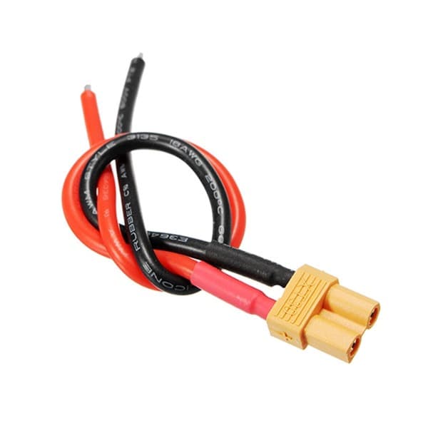 

Wtyk XT30 z przewodem - Męski 100mm - male