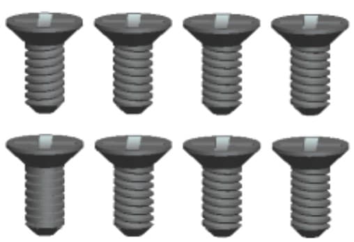 

Wltoys Cross Flat Head Self Tapping Screws 144001-1323 144001-1323