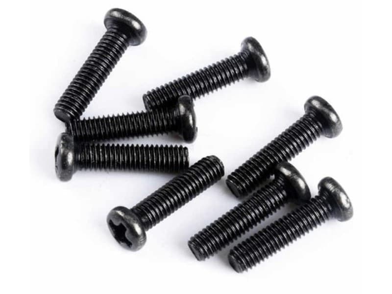 

Wltoys 12409 12401 144001 Pan head screws M3X12 8 Sztuk