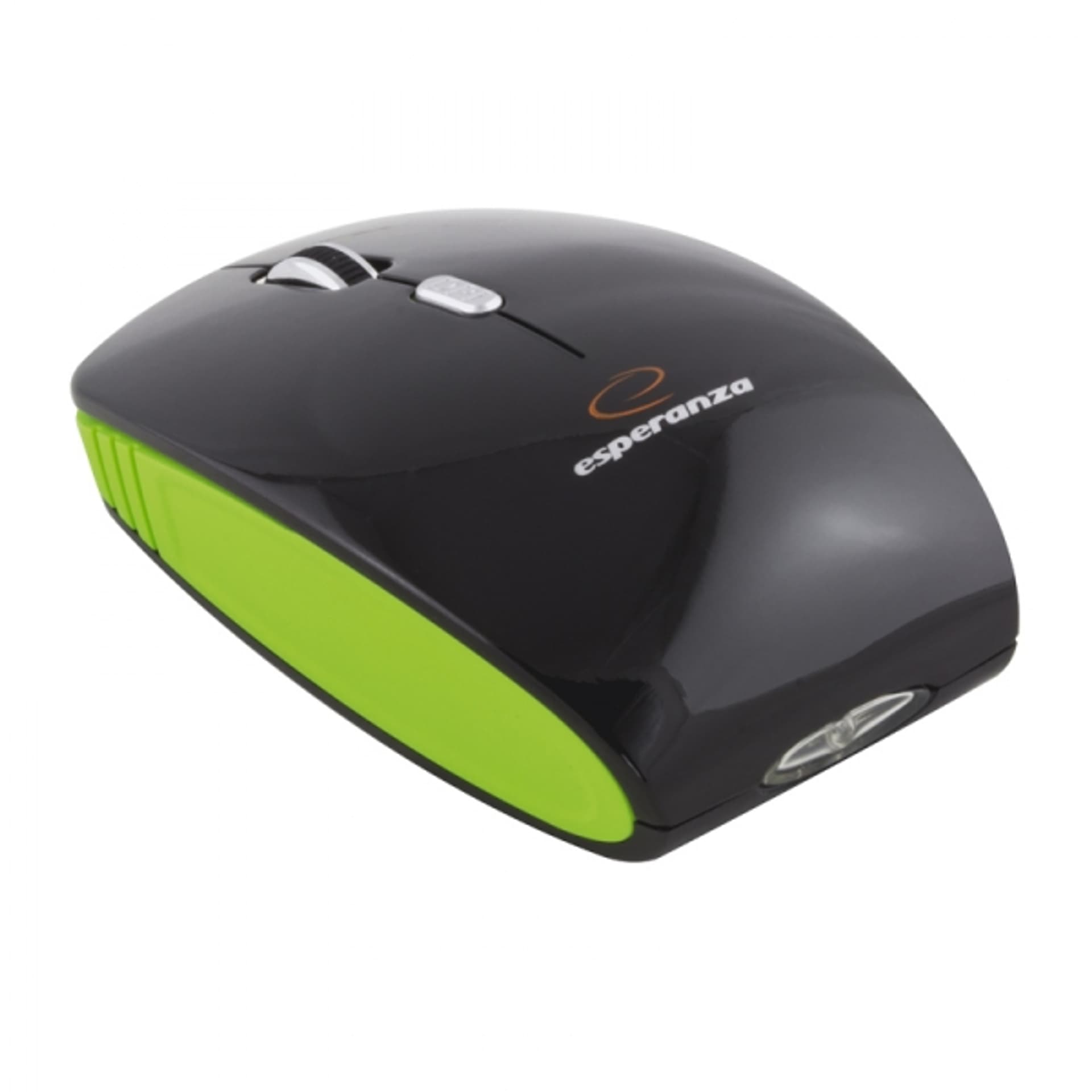 

EM121G Mysz bezprzewodowa 2.4GHz 4D optyczna USB Charger zielona